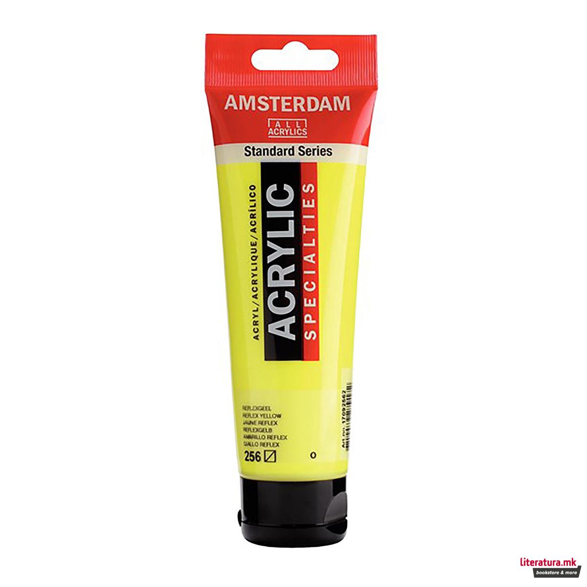 Акрилна боја, Amsterdam All Acrylics, Standard Series, 120 мл, reflex yellow 