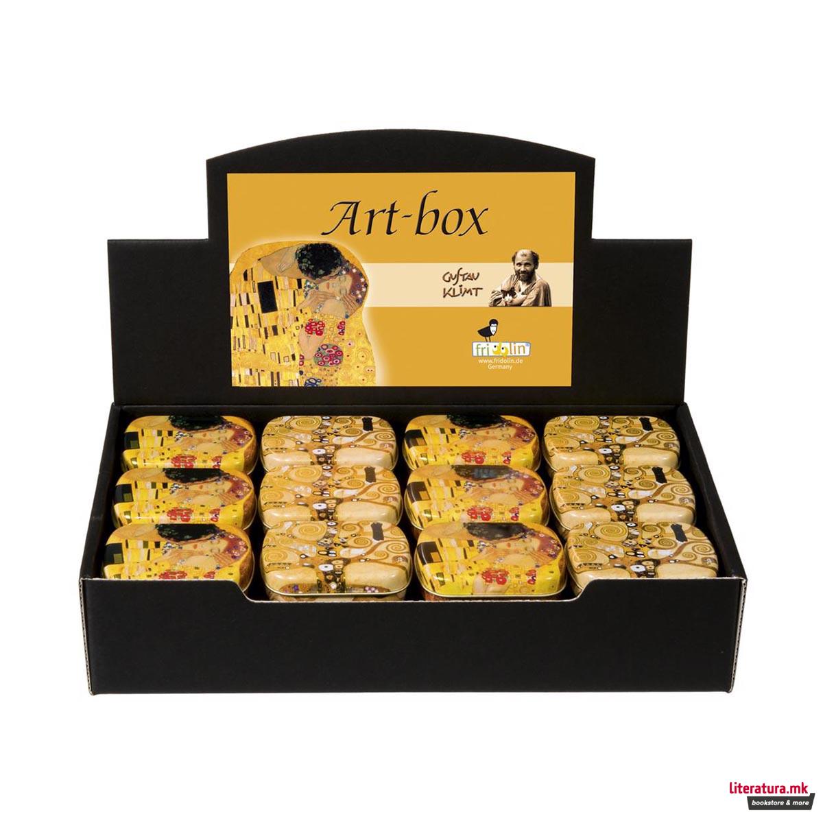 Декоративна кутија, Gustav Klimt, The Kiss 