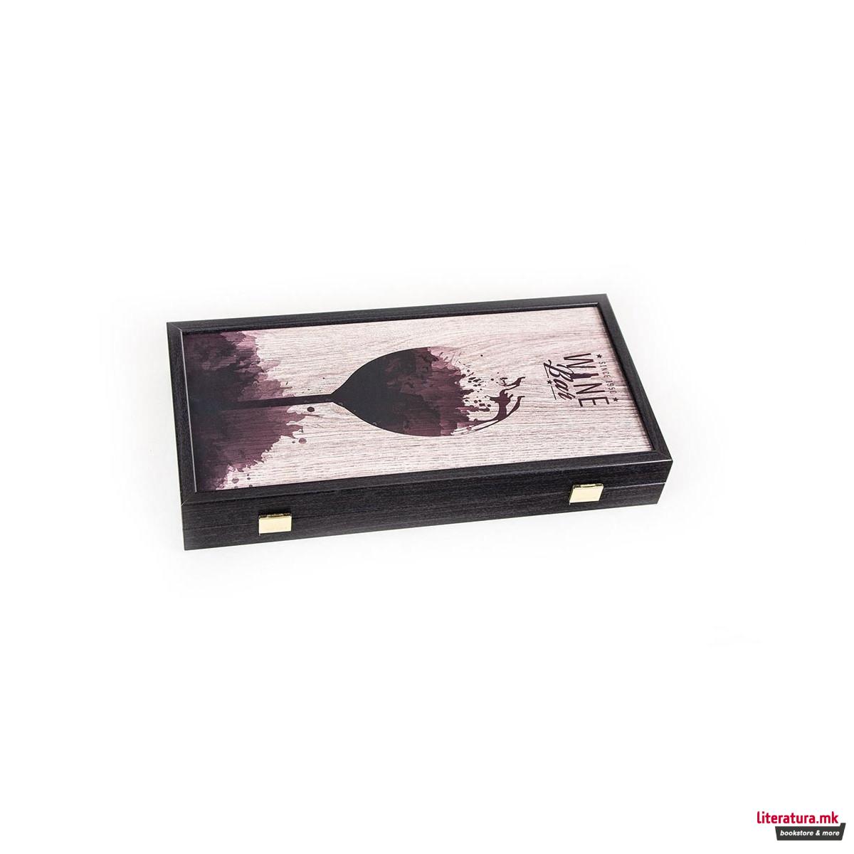 Сет за табла, Wine - Travel Size