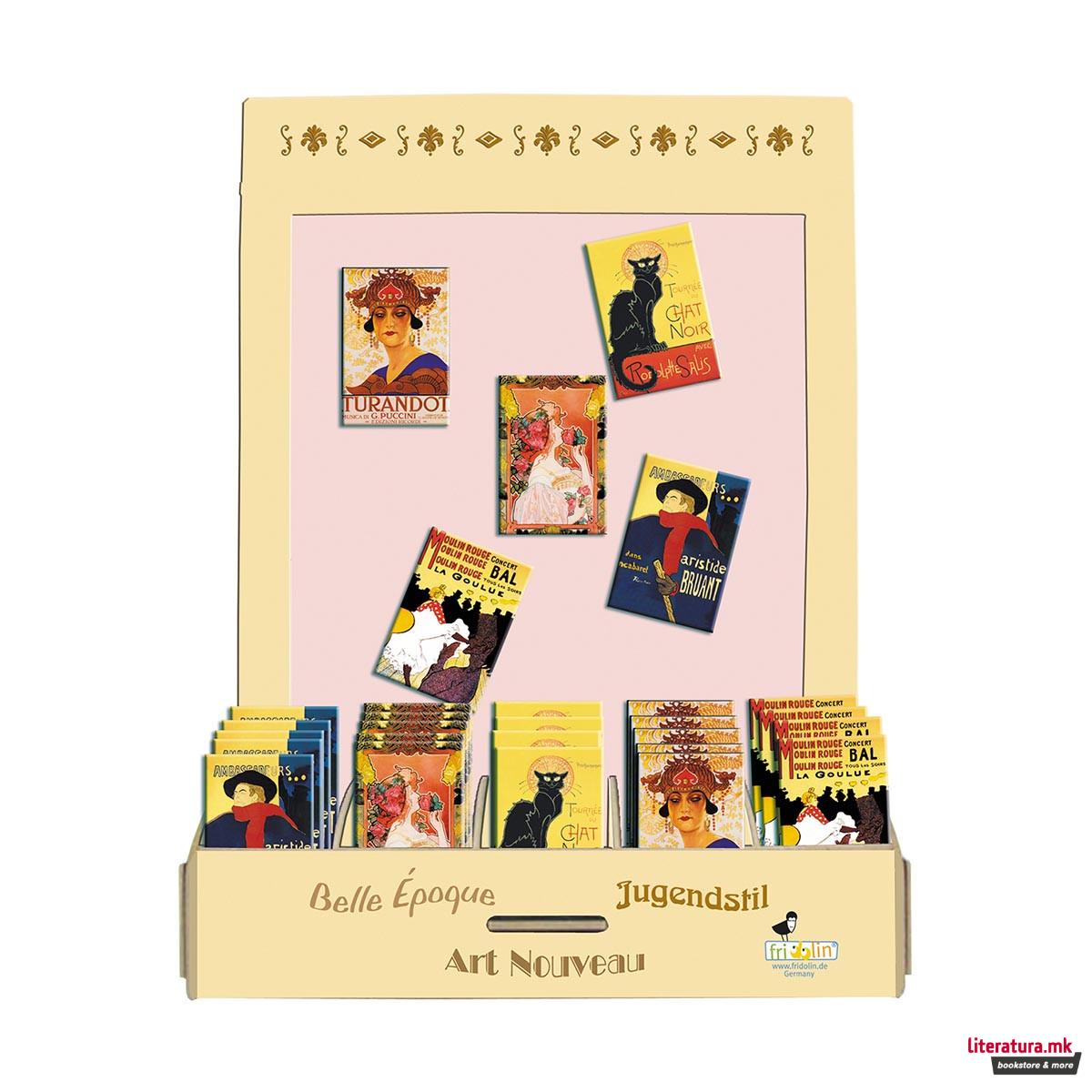 Магнети, Art Nouveau, 5 дизајни 