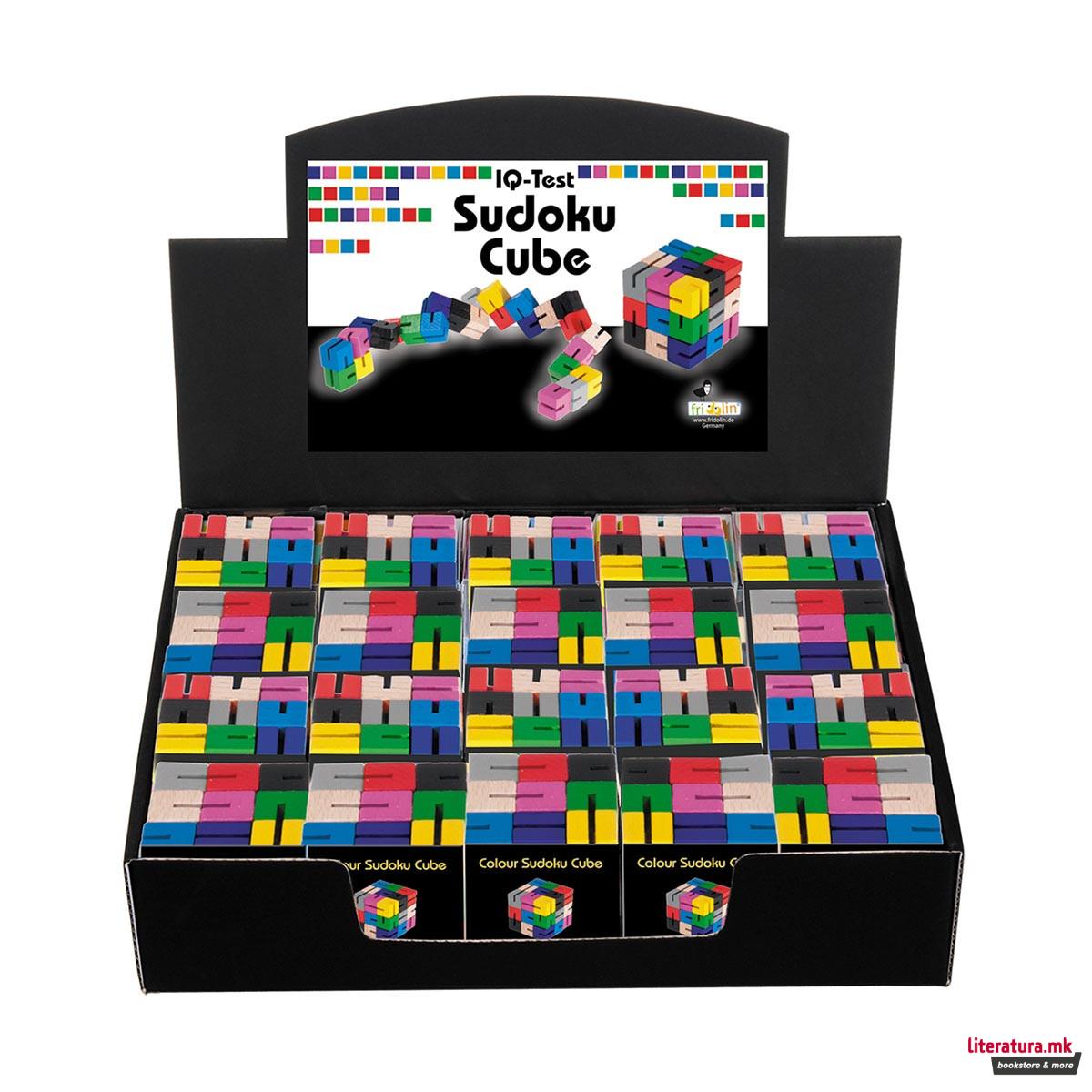 Дрвена загатка, IQ-Test, Colour Sudoku Cube 