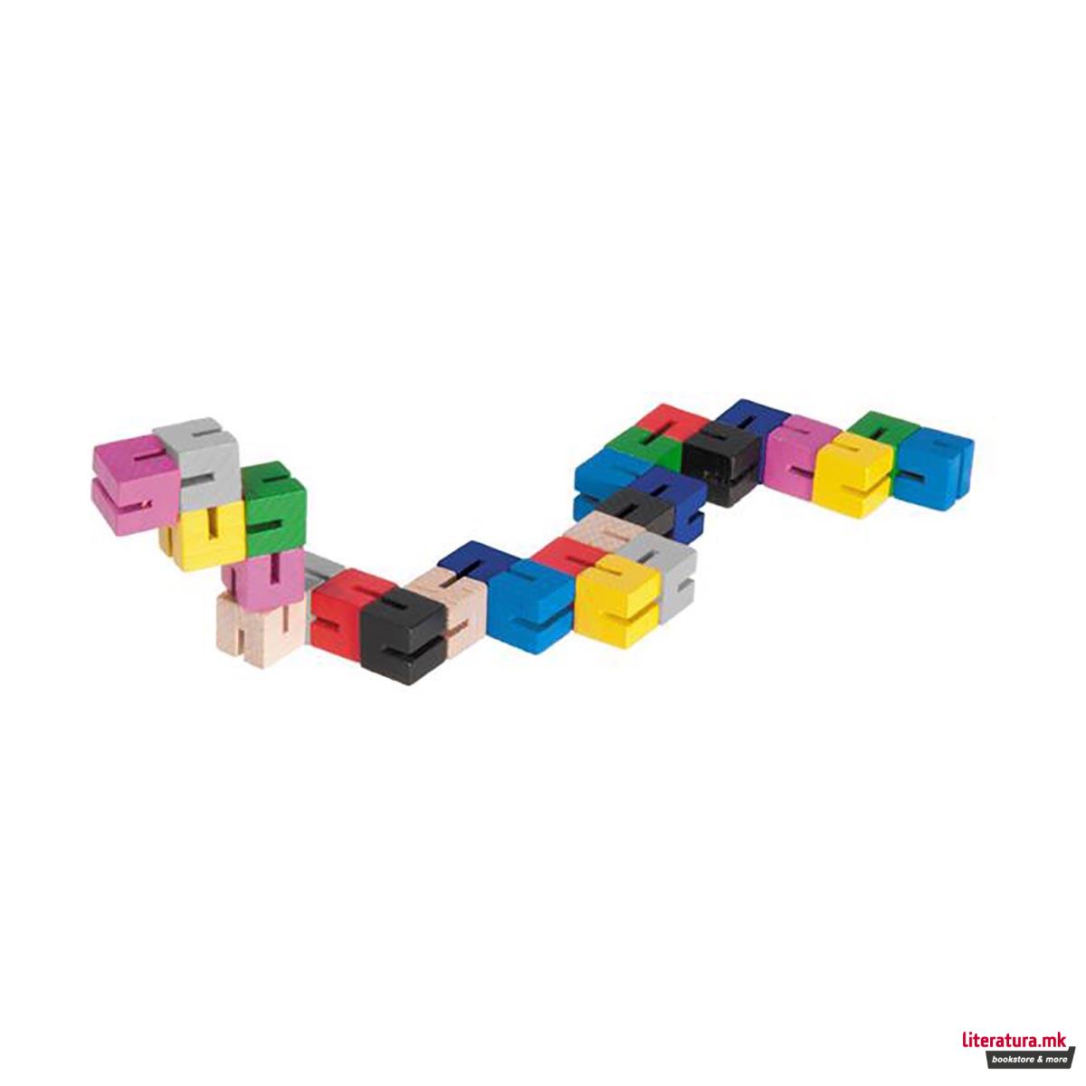 Дрвена загатка, IQ-Test, Colour Sudoku Cube 