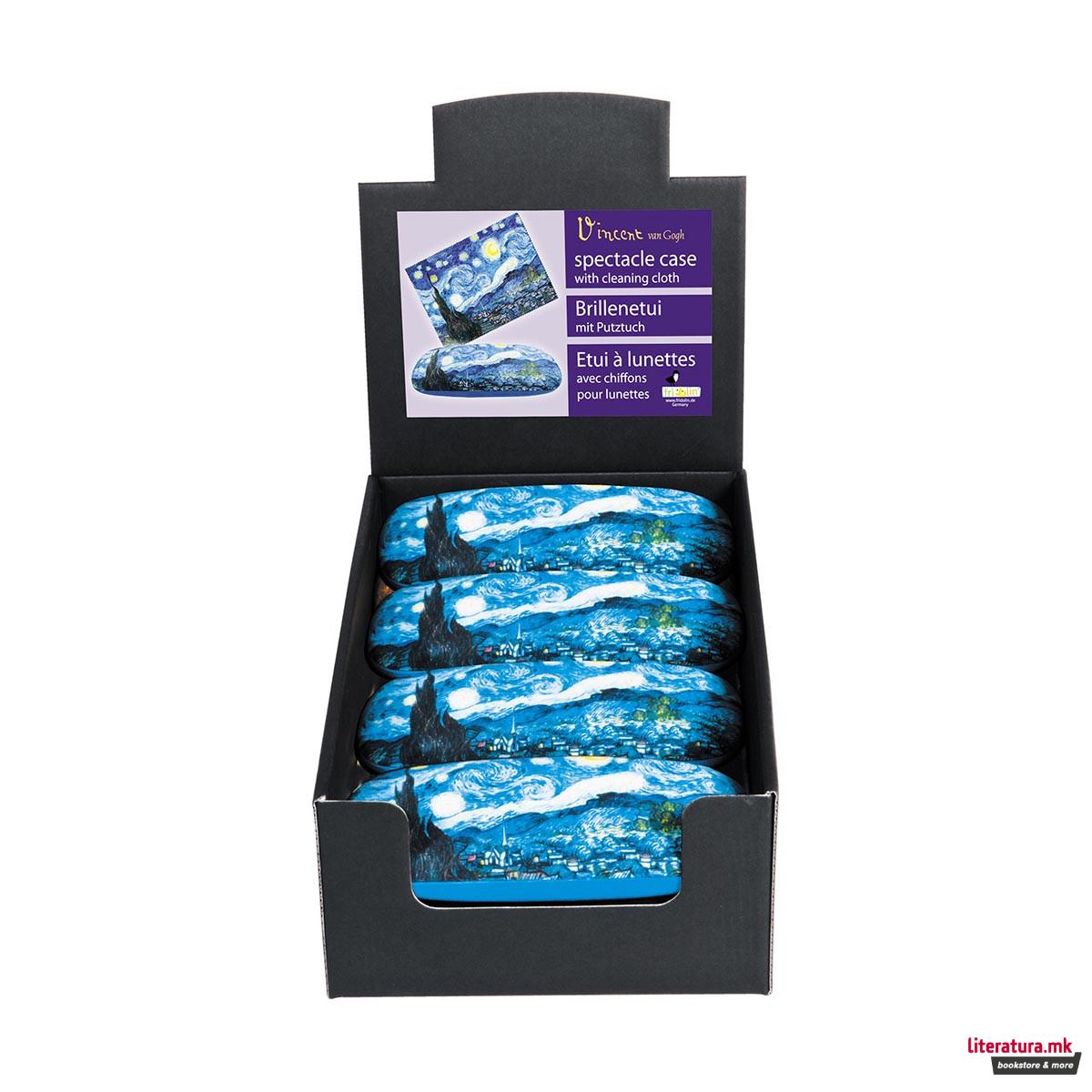 Кутија за очила со бришач, Van Gogh, Starry Night 
