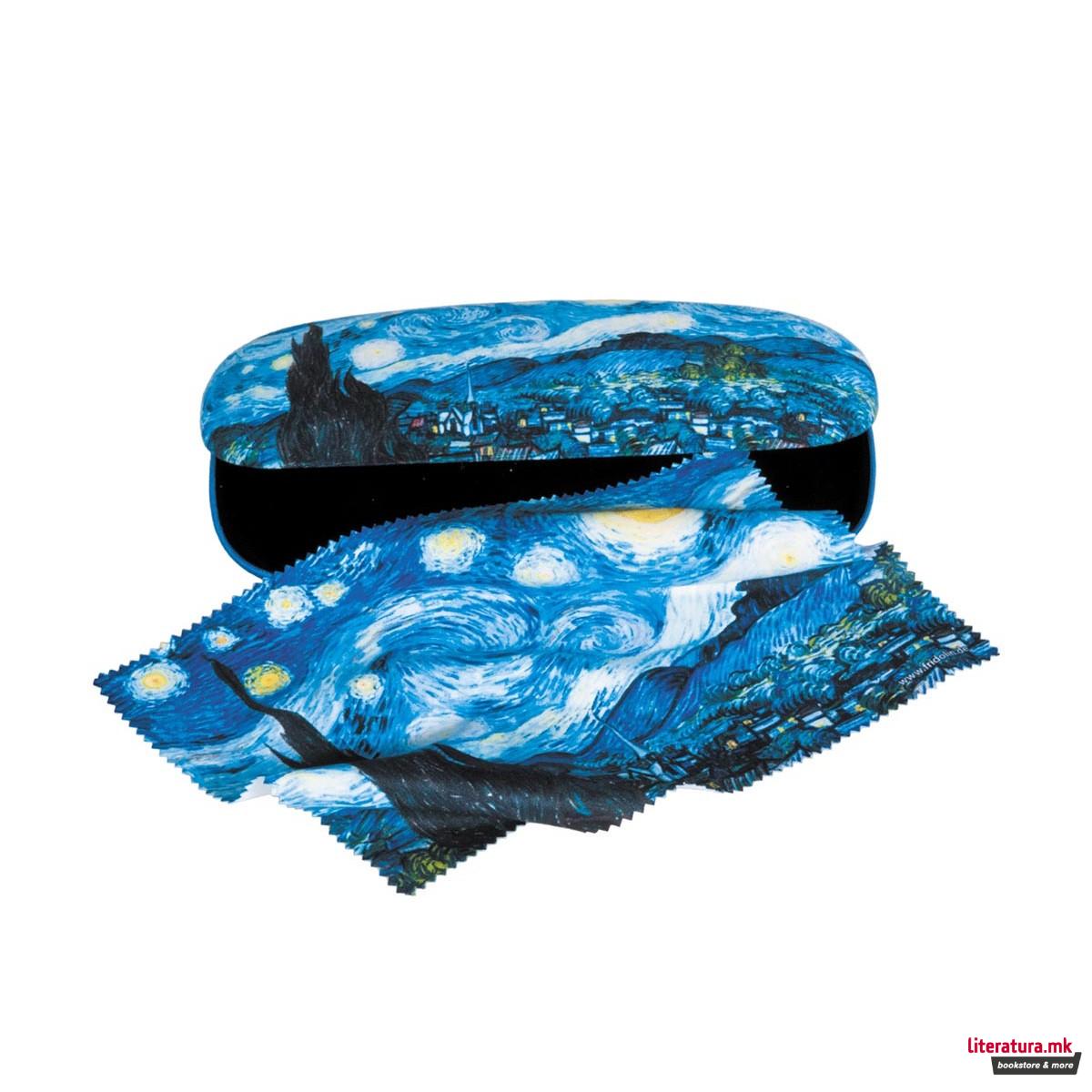 Кутија за очила со бришач, Van Gogh, Starry Night 