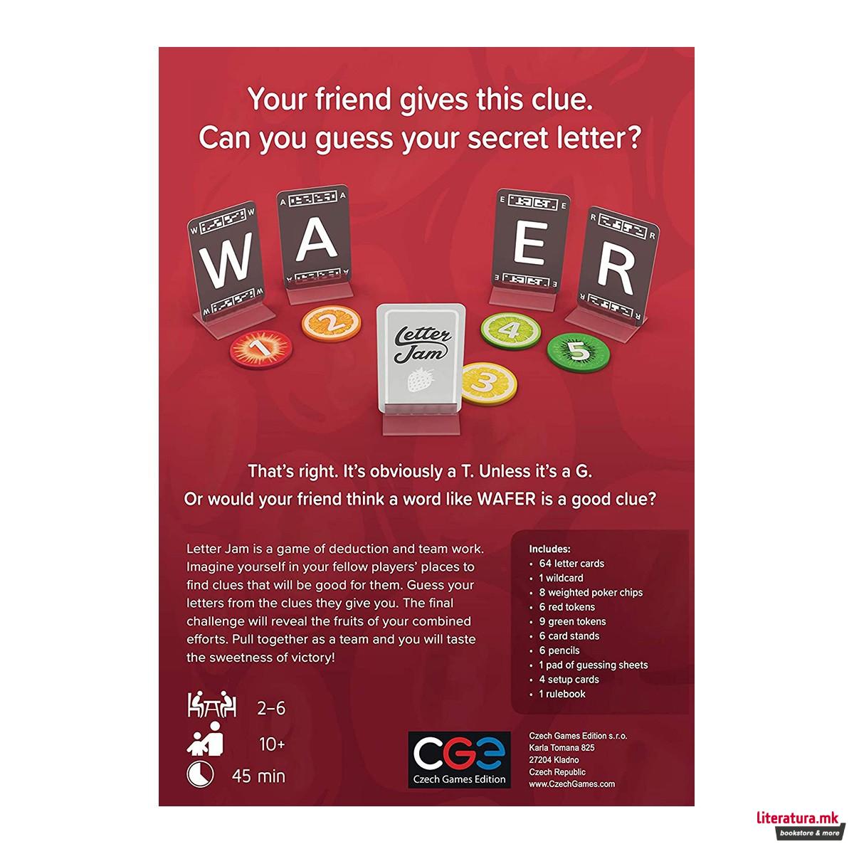 Друштвена игра, Letter Jam 