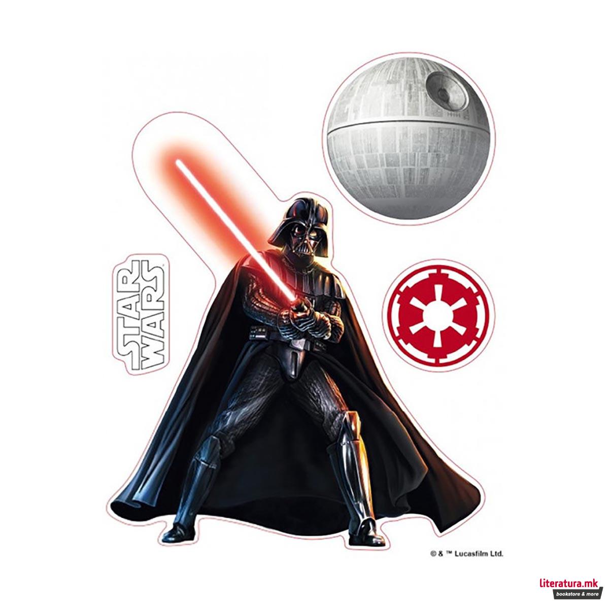 Сет стикери, Star Wars, Vader/Trooper 