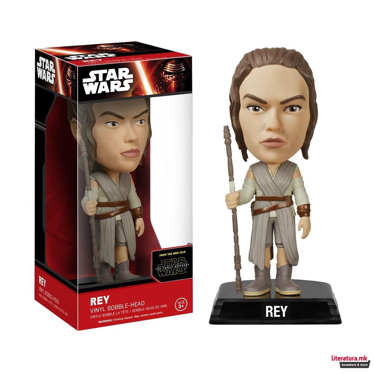 Фигура, Funko Wacky Wobbler, Star Wars Ep.VII - Rey 