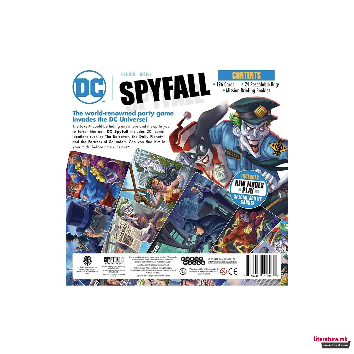 Друштвена игра, DC: Spyfall 