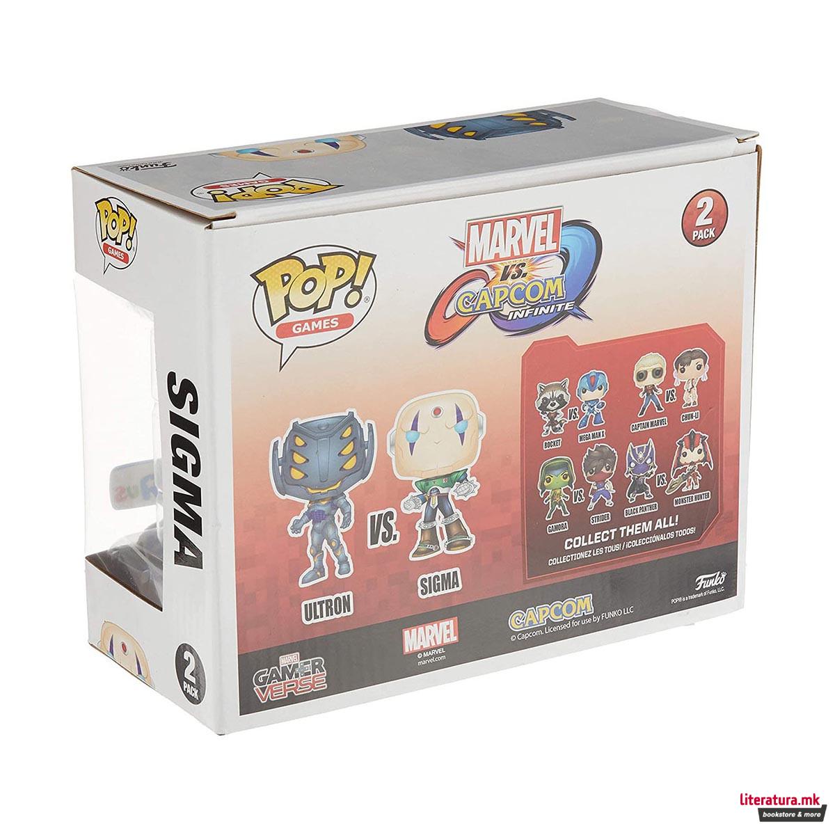 Фигури, Funko Pop!, Marvel vs Capcom - Ultron vs Sigma 