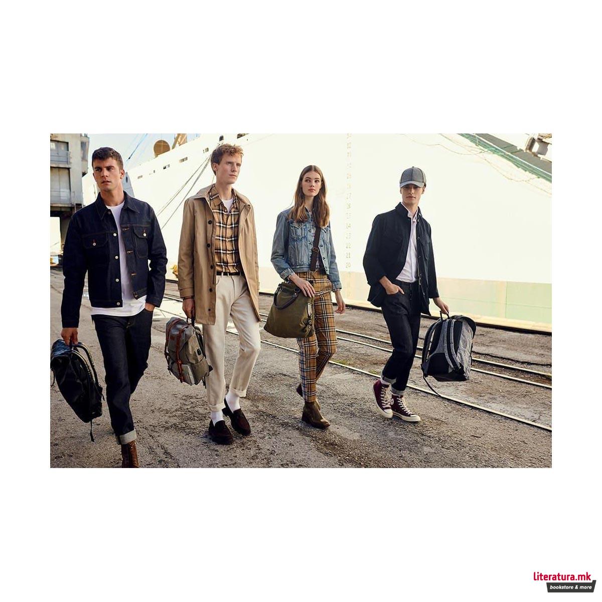 Ранец, Omnia, сив 