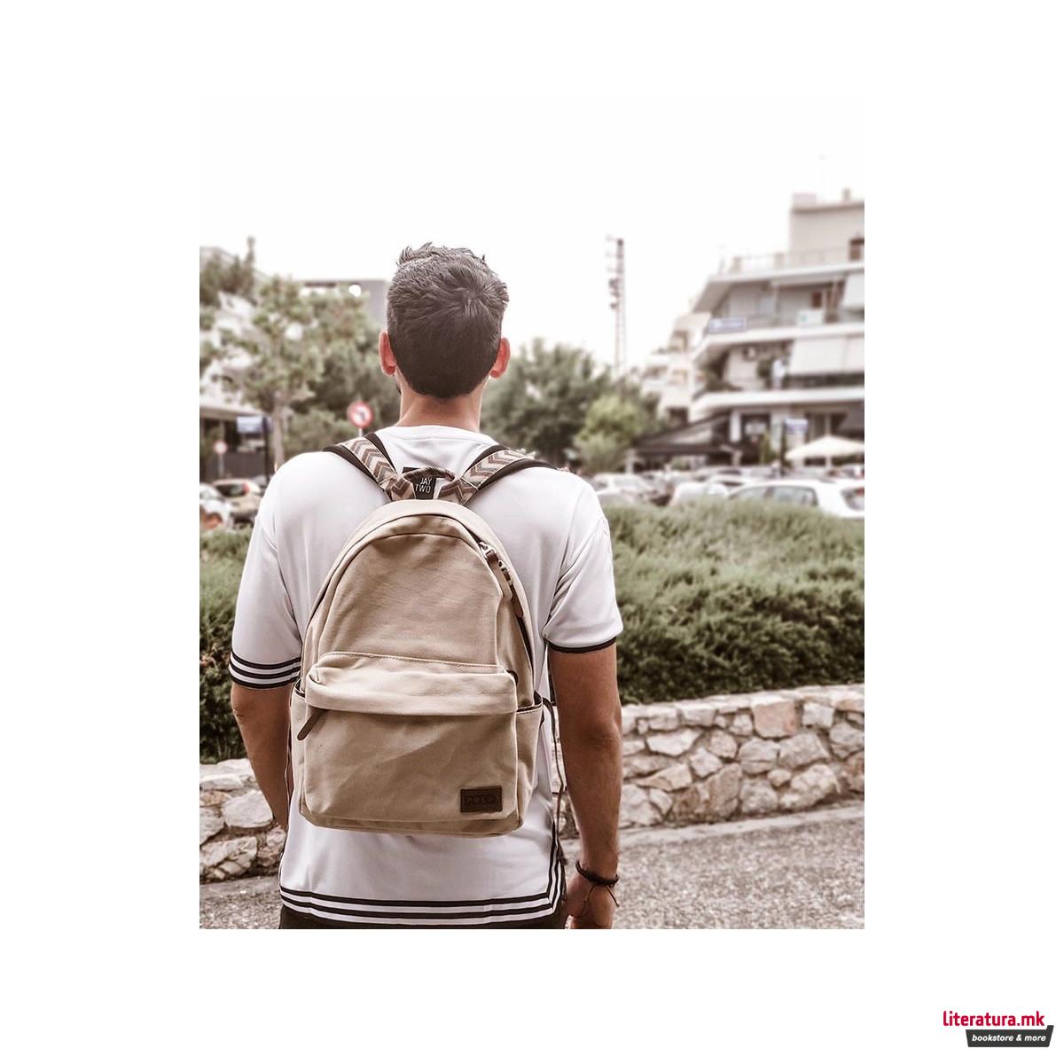 Ранец, Canvas, беж 