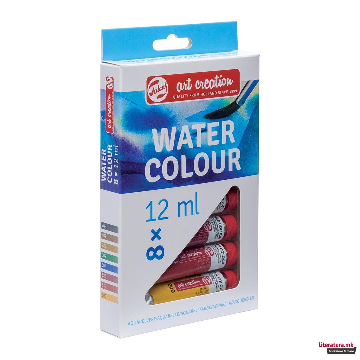 Сет акварели, Talens Art Creation Watercolour, 8 x 12 мл 