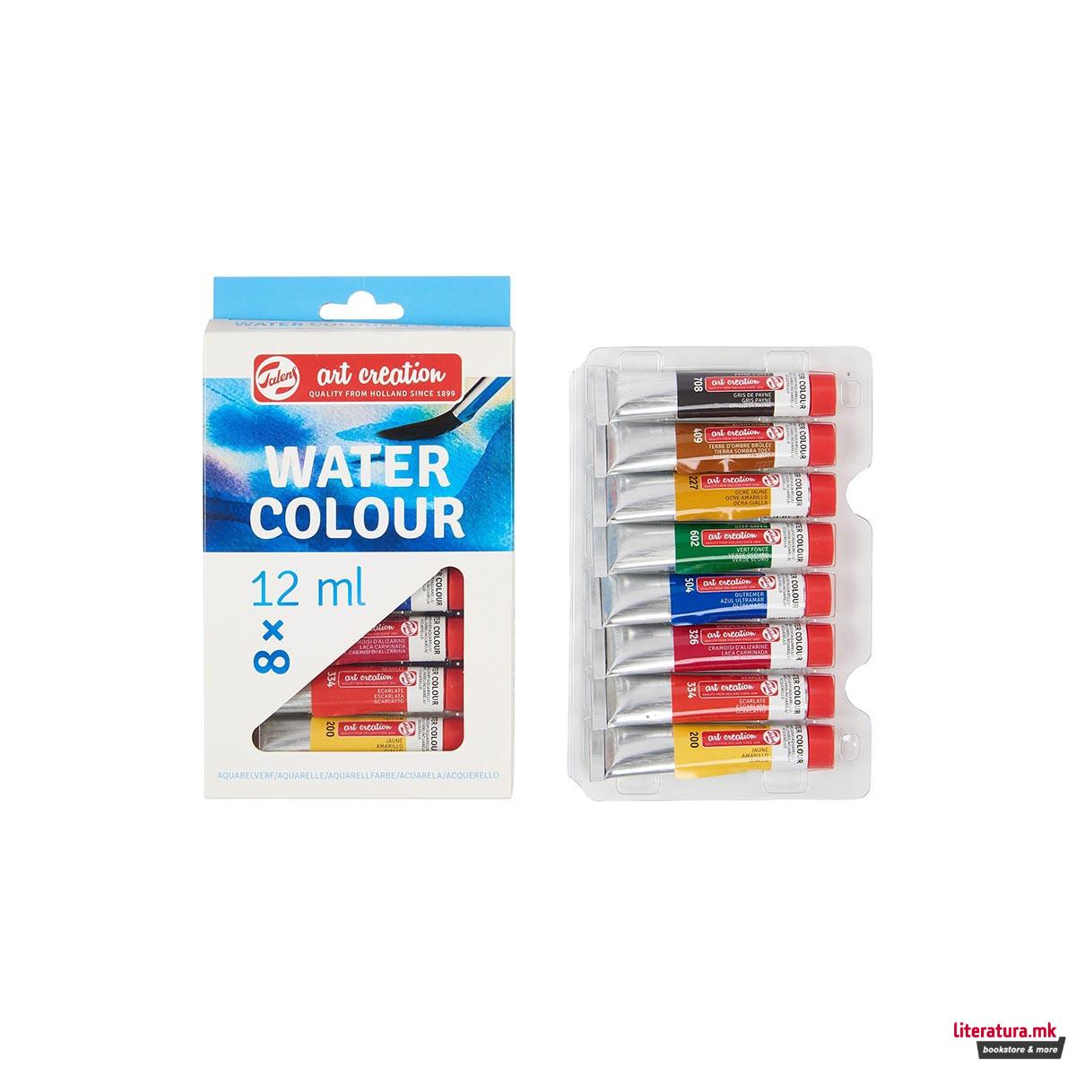 Сет акварели, Talens Art Creation Watercolour, 8 x 12 мл 