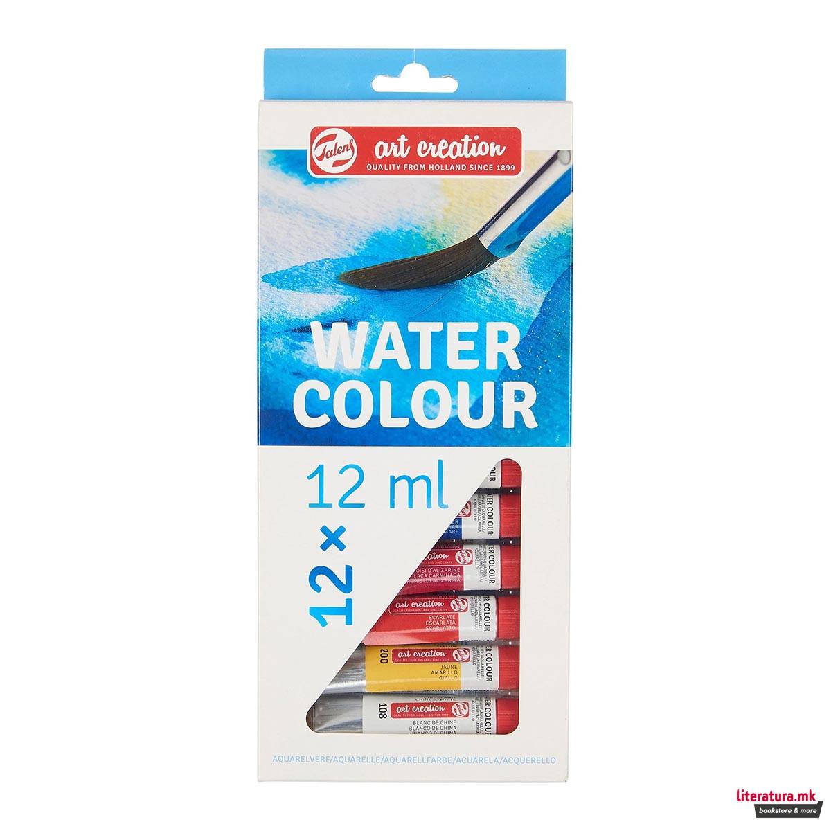 Сет акварели, Talens Art Creation Watercolour, 12 x 12 мл