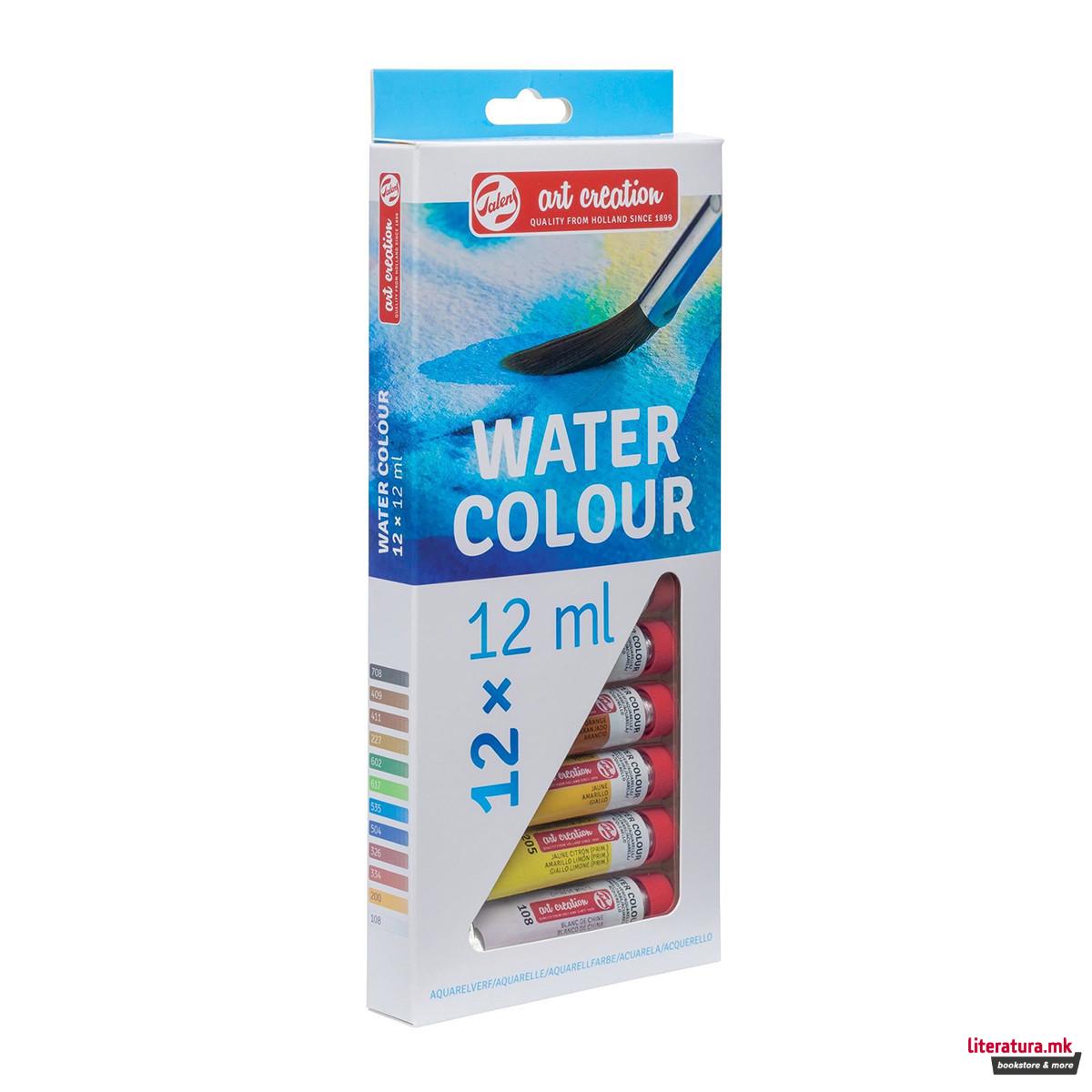 Сет акварели, Talens Art Creation Watercolour, 12 x 12 мл