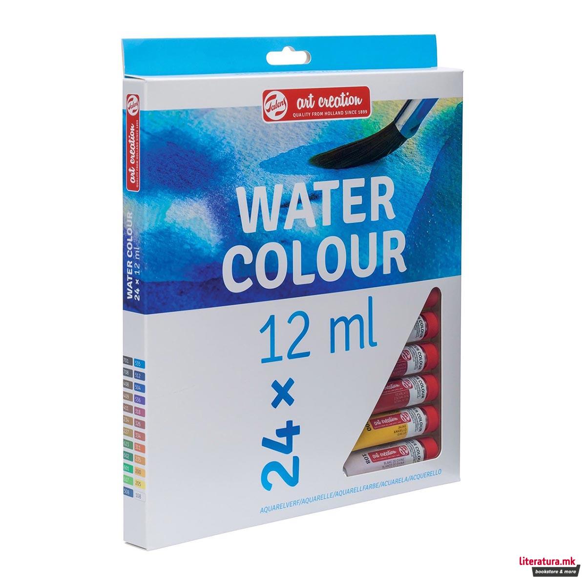 Сет акварели, Talens Art Creation Watercolour, 24 x 12 мл 