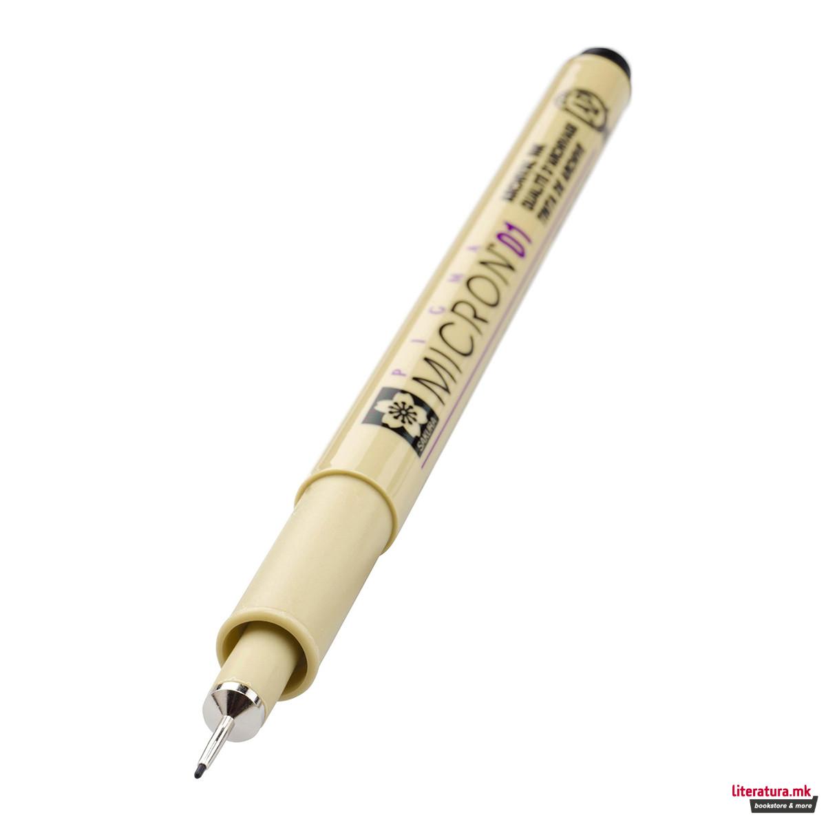 Фајнлајнер, Sakura, Pigma Micron, 01, 0.25 мм, црн 