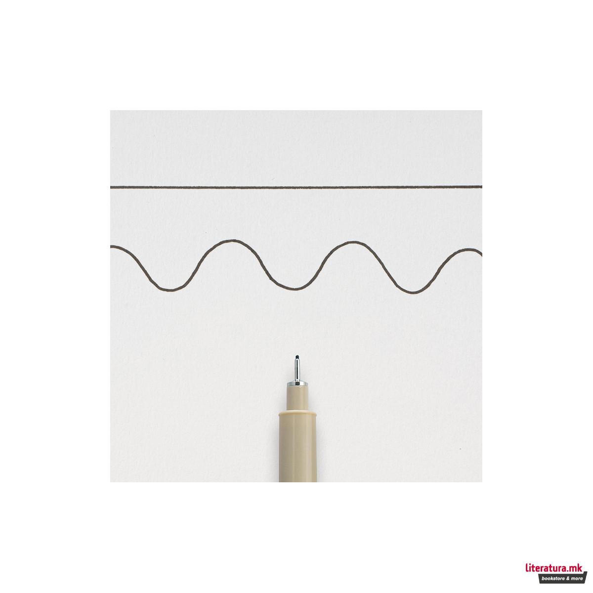 Фајнлајнер, Sakura, Pigma Micron, 04, 0.40 мм, црн