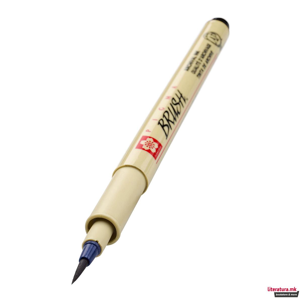 Брашпен, Sakura, Pigma Brush Black 