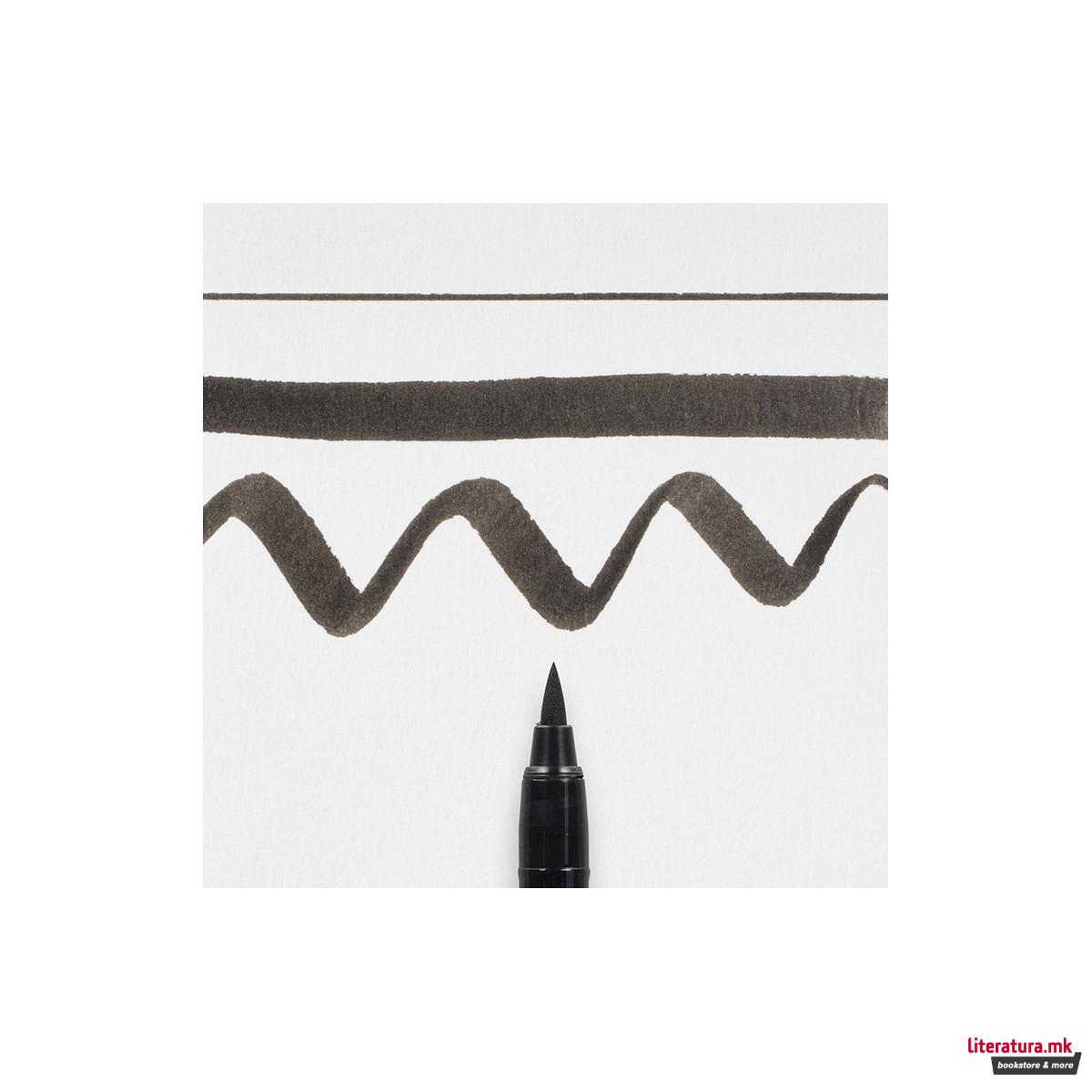 Брашпен, Sakura, Pigma Brushpen - Медиум, црно 