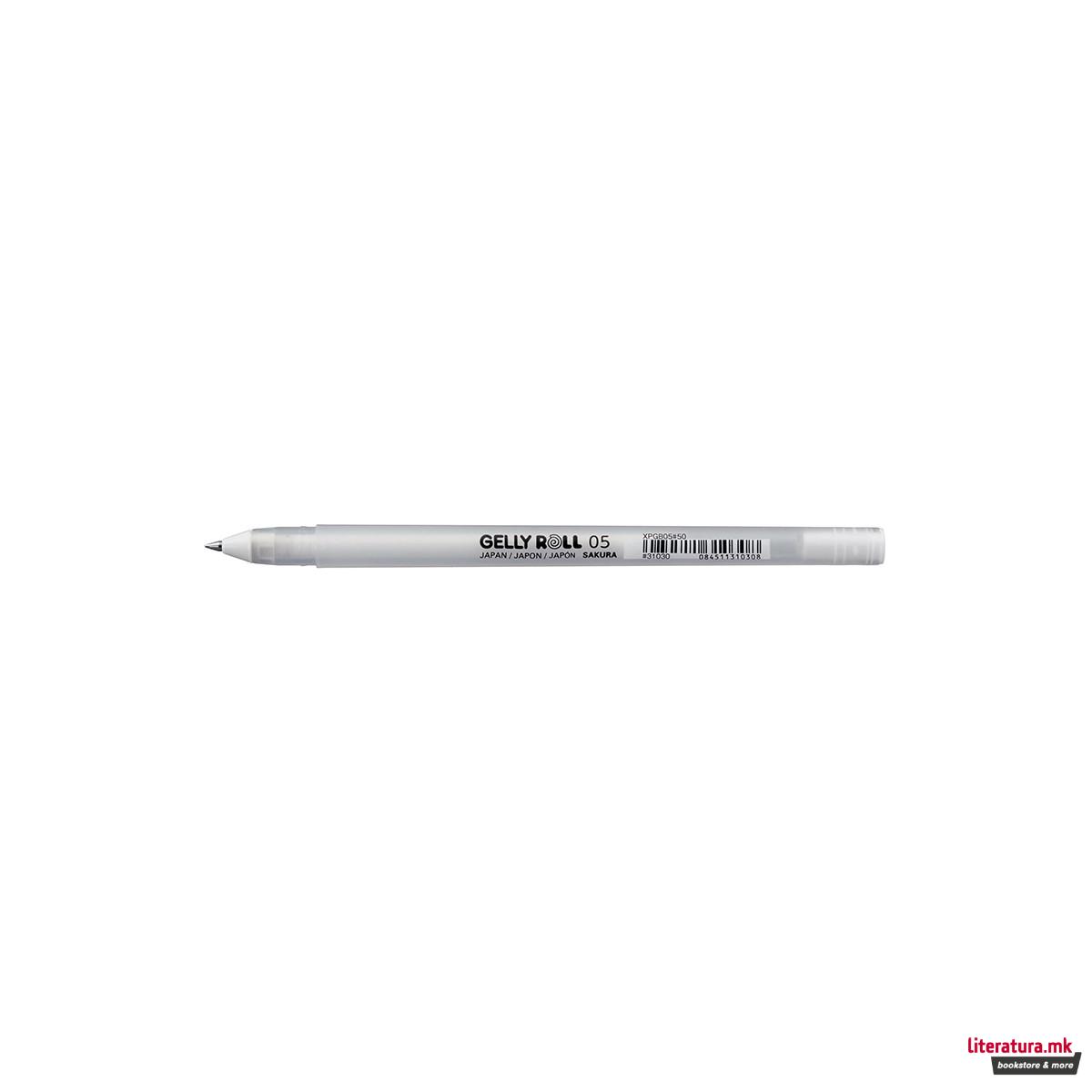 Гел-ролер, Sakura, Gelly Roll Basic, 05, бел