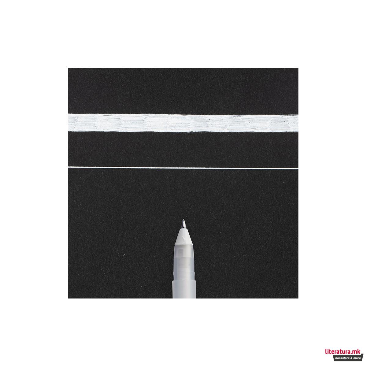 Гел-ролер, Sakura, Gelly Roll Basic, 05, бел