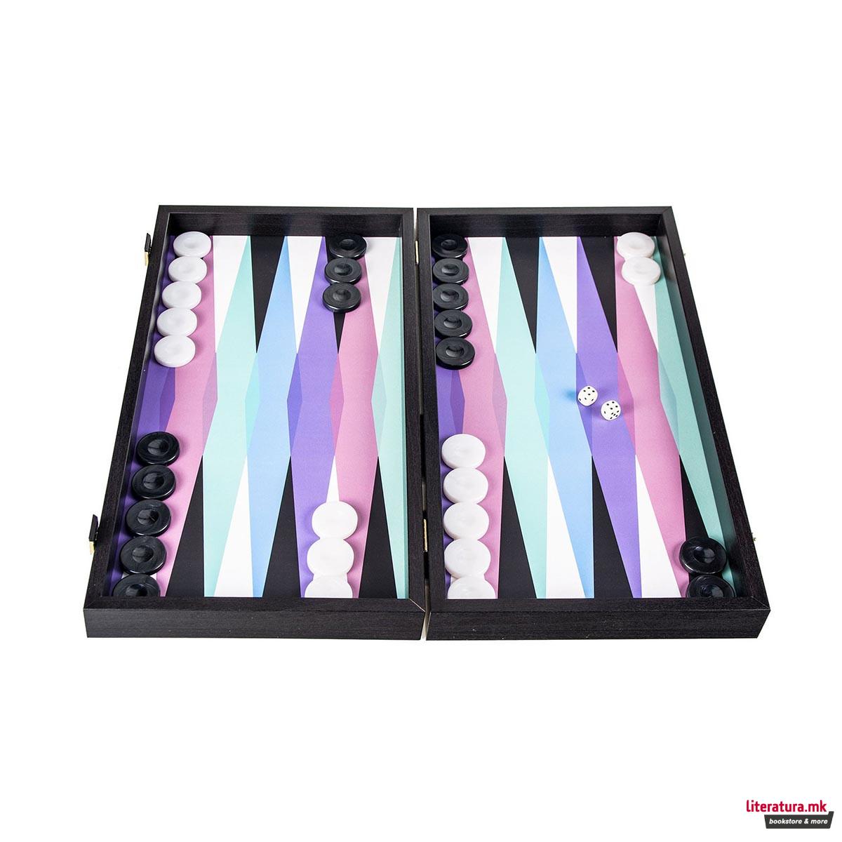 Сет за табла, Handcrafted Color Spectrum, голем 