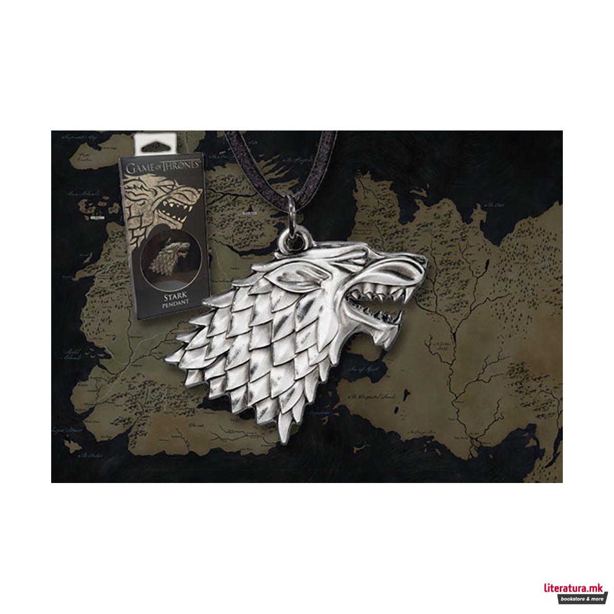 Ланче, Game of Thrones - Stark pendant (blister)