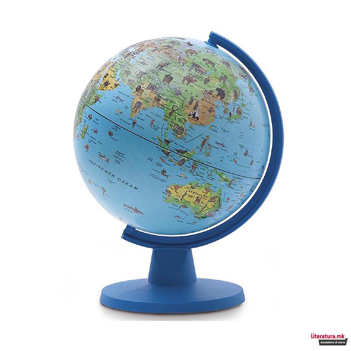 Глобус, Tecnodidattica, Мини Safari, Ø16 цм