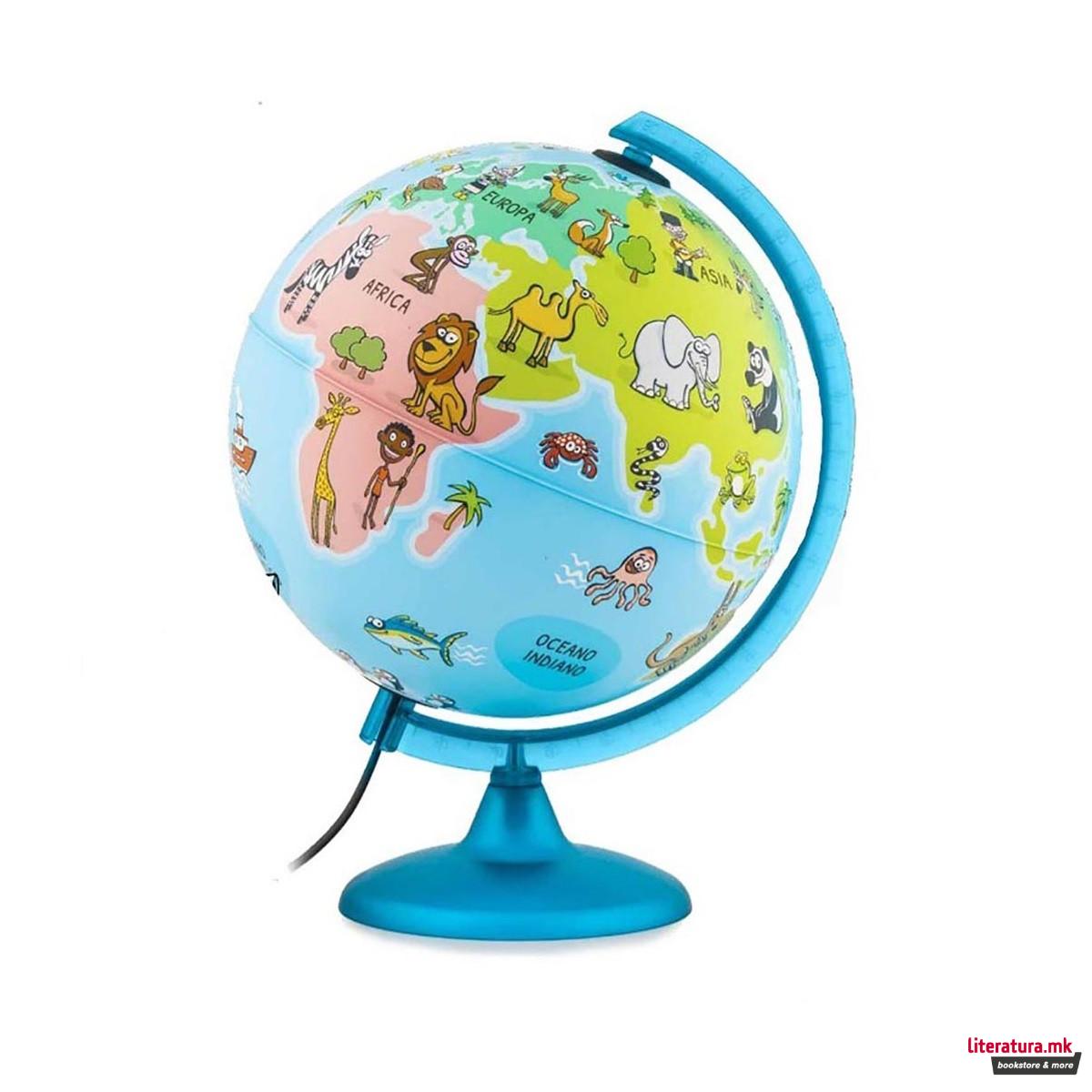 Глобус, Tecnodidattica, Mappa & Mondo, Ø25 цм