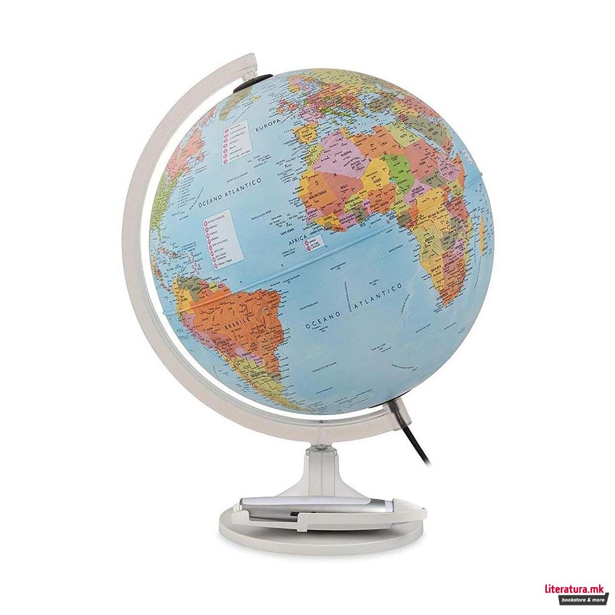 Глобус, Tecnodidattica, Parlamondo, Ø30 цм 