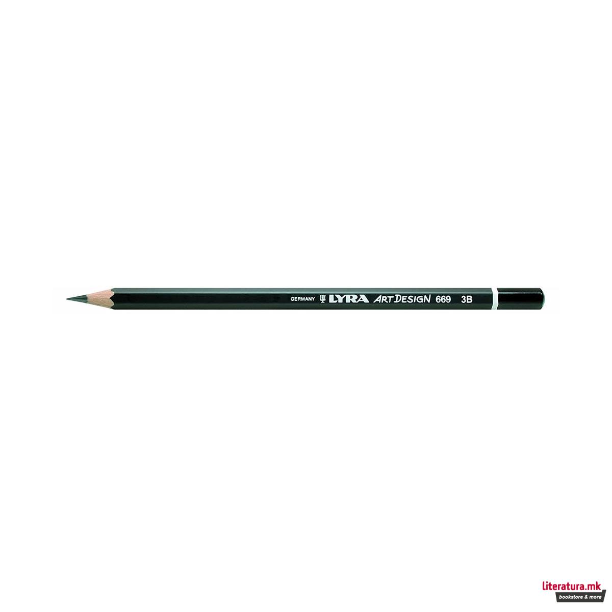 Молив, Lyra, Rembrandt Art Design Graphite pencil, 3B 