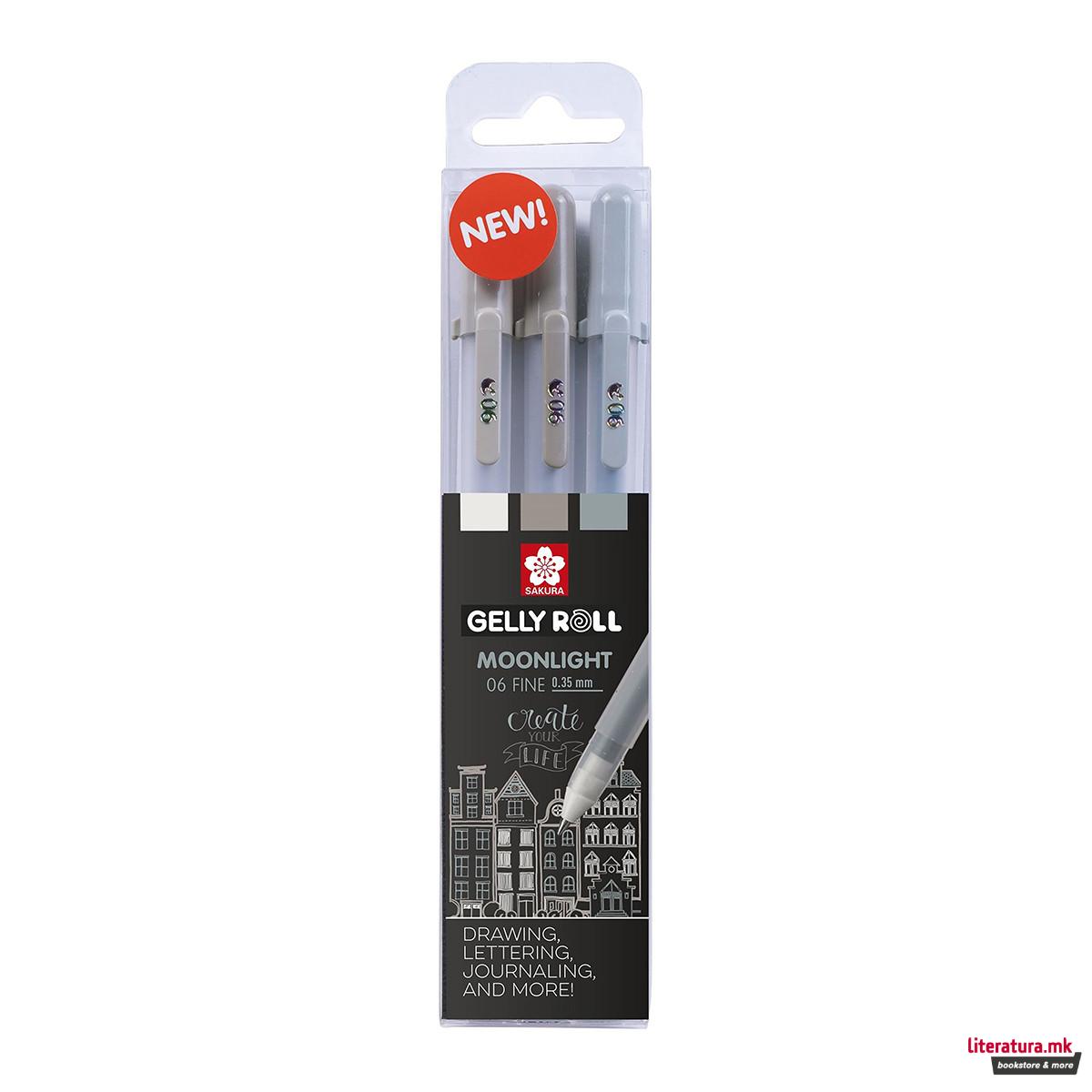 Сет ролери, Sakura, Gelly Roll Moonlight 06, Urban, 1/3 