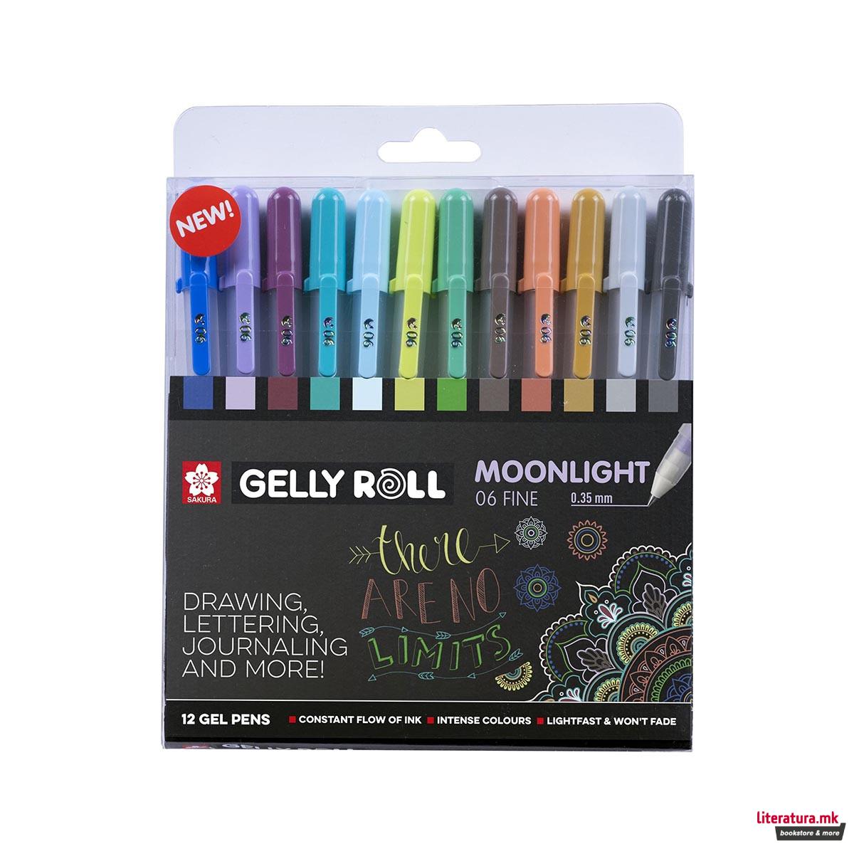 Сет ролери, Sakura, Gelly Roll Moonlight 06, Cosmos, 1/12 