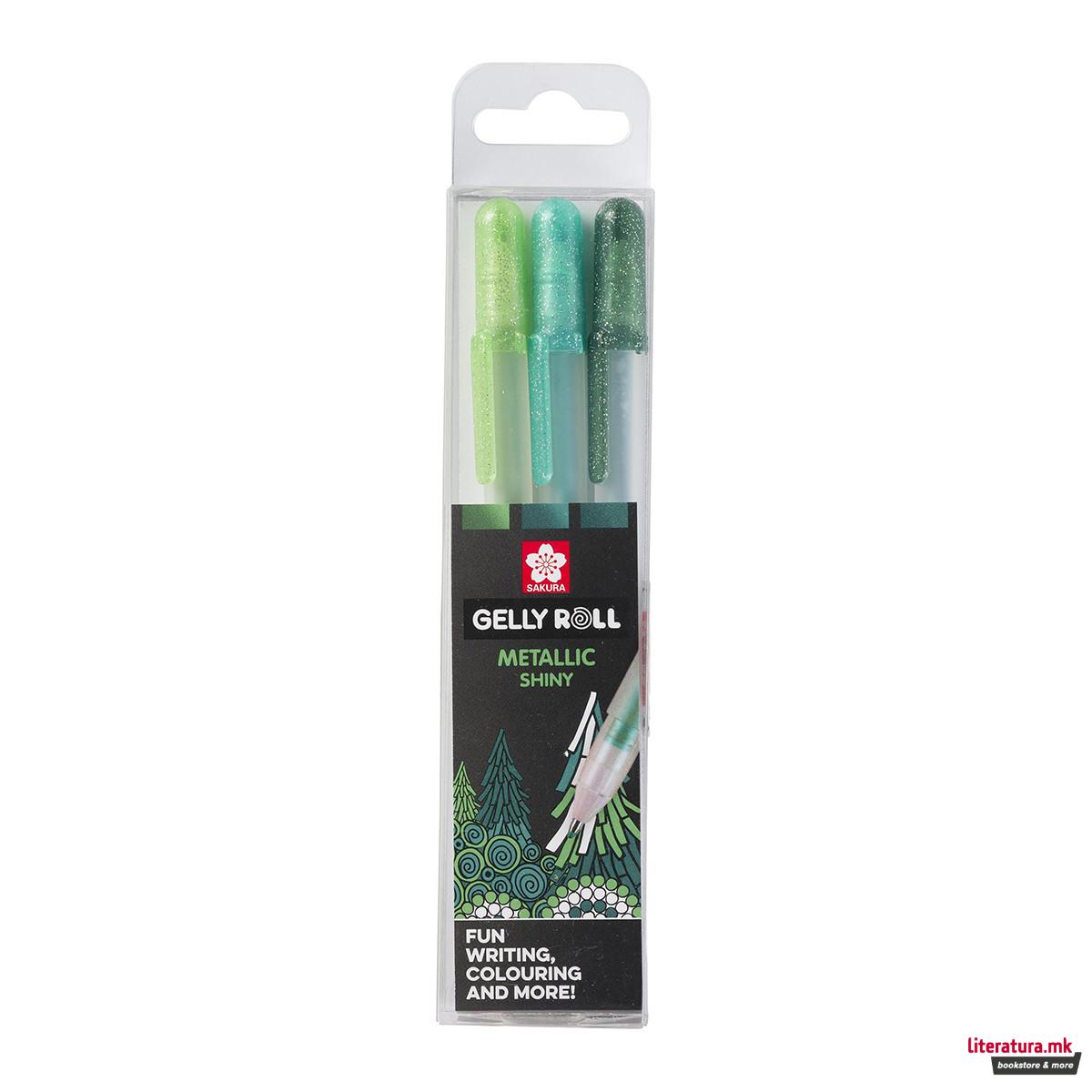 Сет ролери, Sakura, Gelly Roll Metallic, Forest, 1/3 