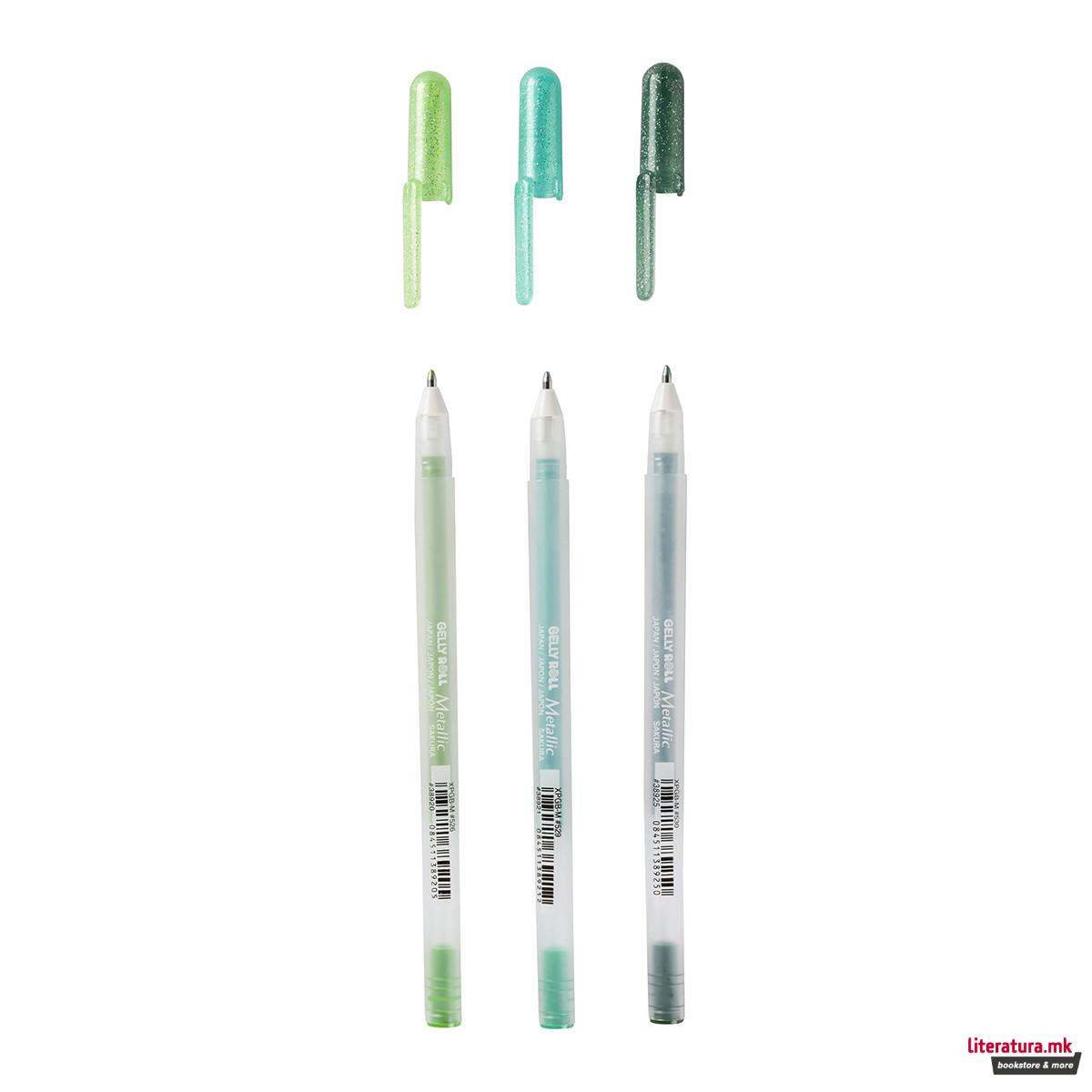 Сет ролери, Sakura, Gelly Roll Metallic, Forest, 1/3 