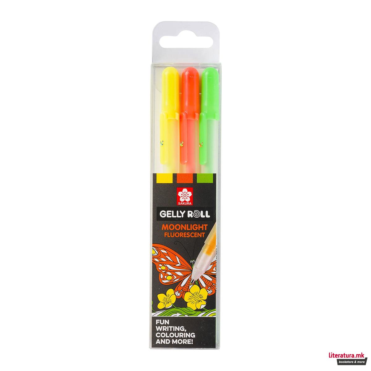 Сет ролери, Sakura, Gelly Roll Moonlight, Happy, 1/3 