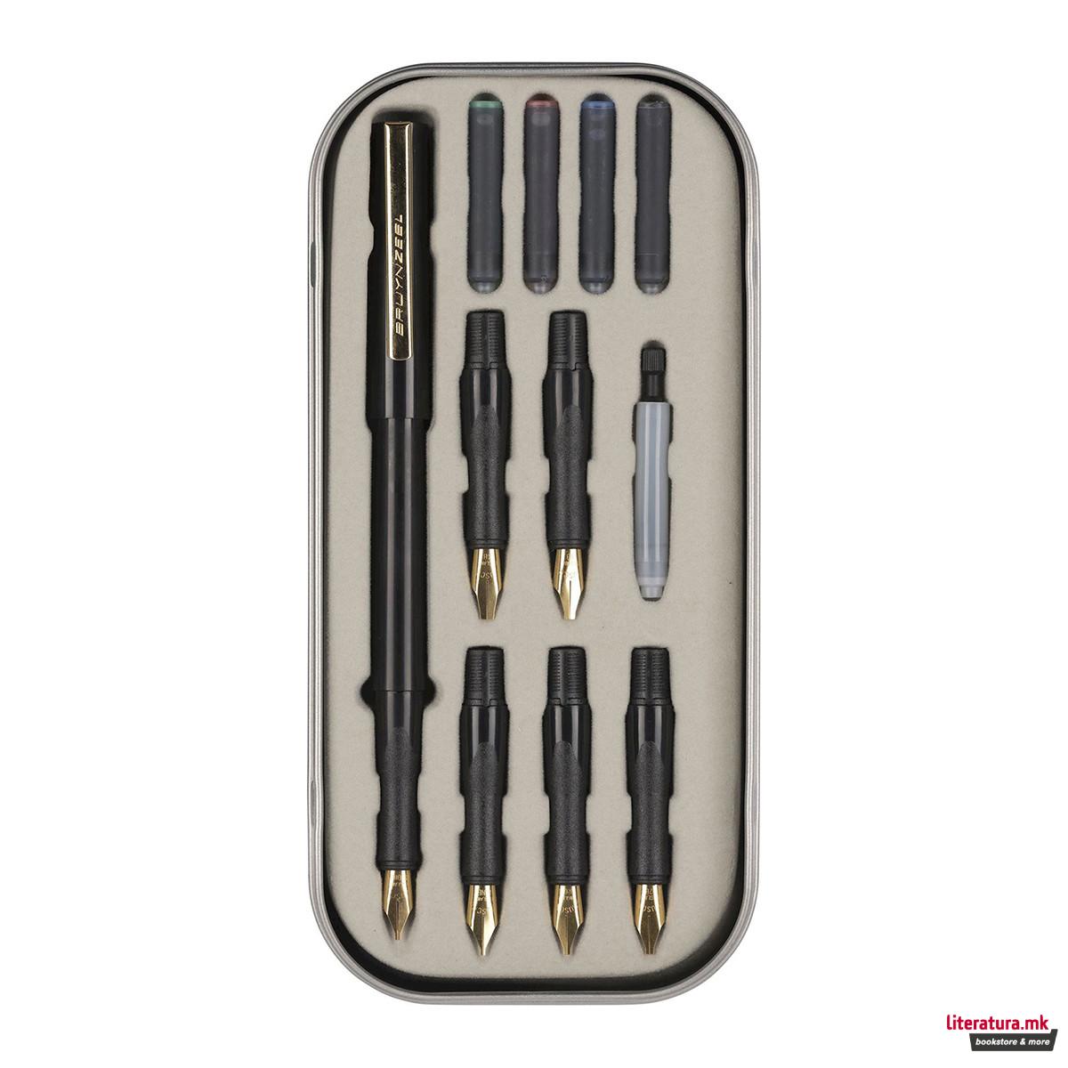 Калиграфски сет, Bruynzeel, Calligraphy set, 1/14 