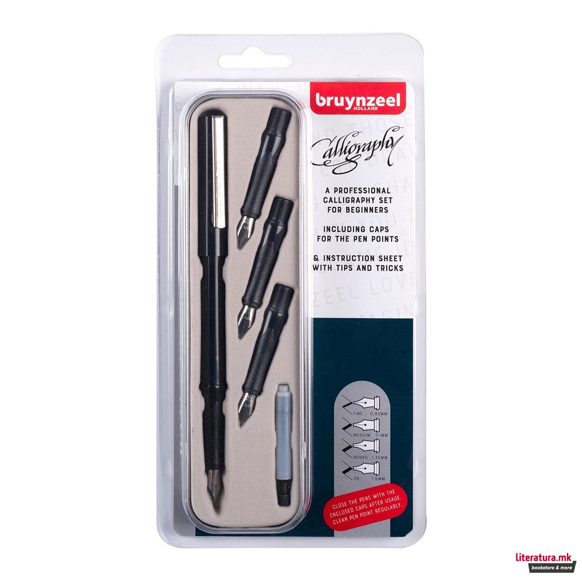 Калиграфски сет, Bruynzeel, Calligraphy set, 1/8 
