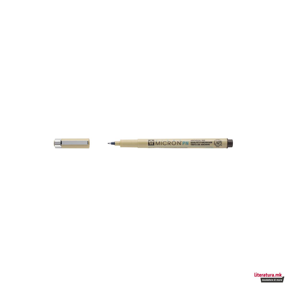 Фајнлајнер, Sakura, Pigma Micron PN, sepia 