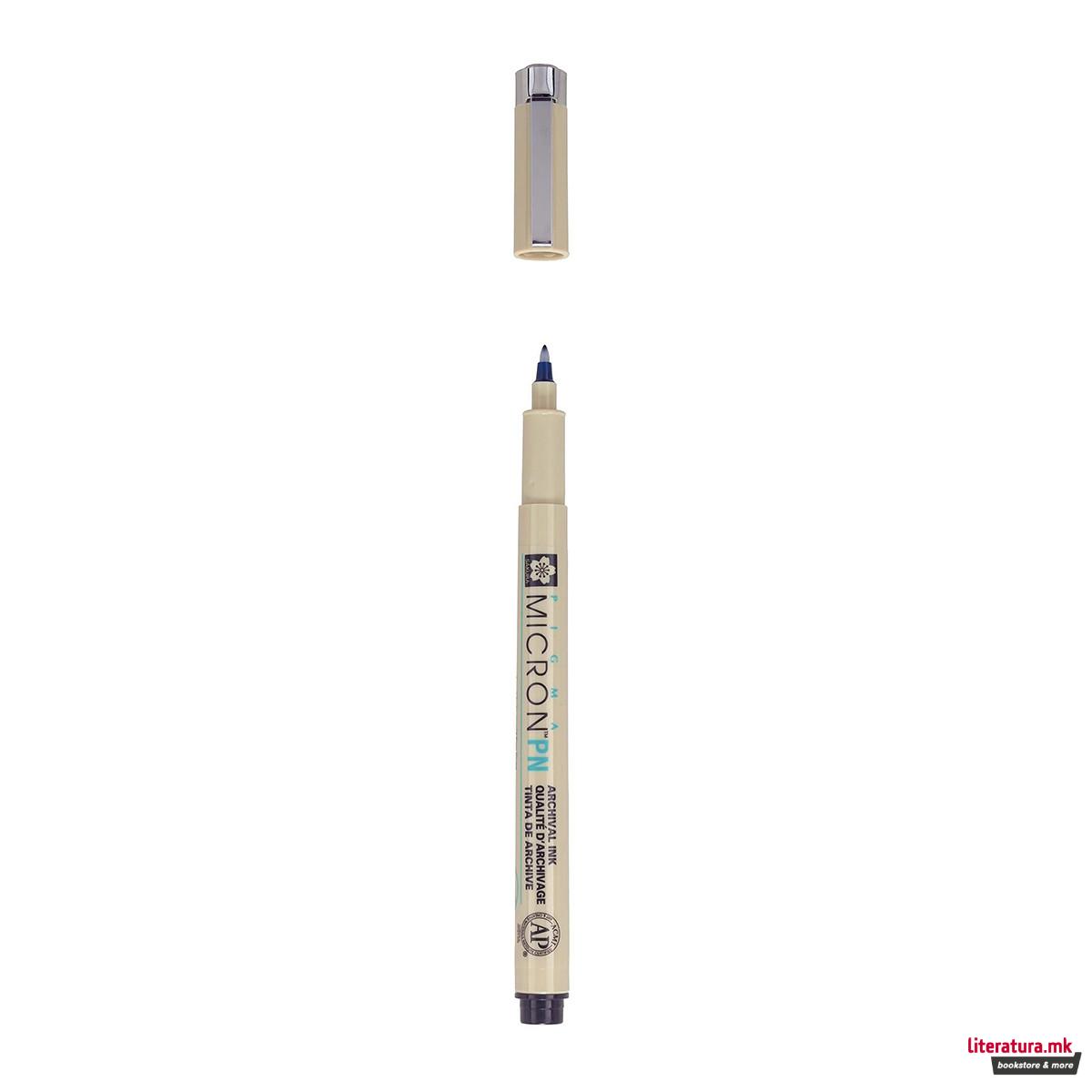 Фајнлајнер, Sakura, Pigma Micron PN, sepia 