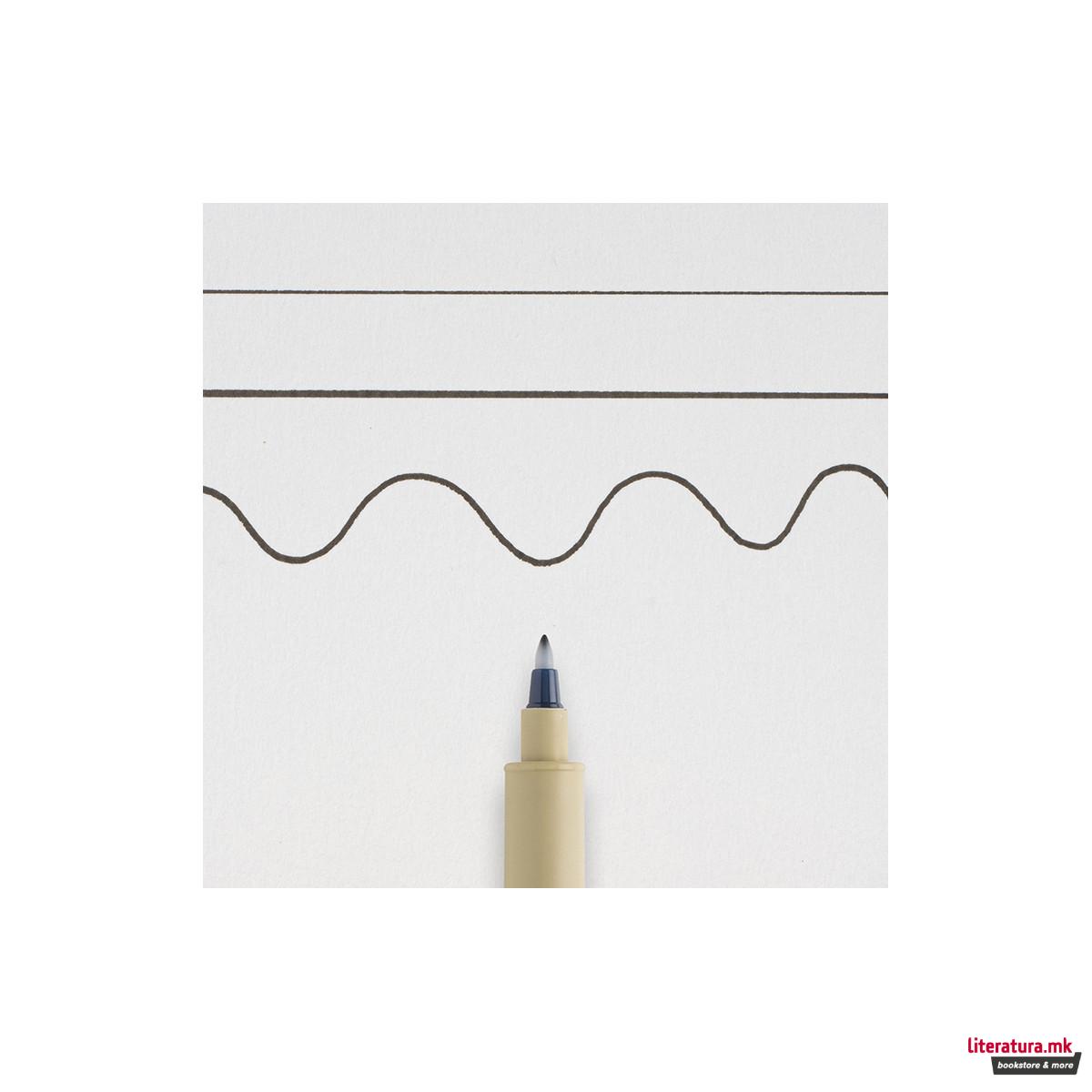 Фајнлајнер, Sakura, Pigma Micron PN, black 