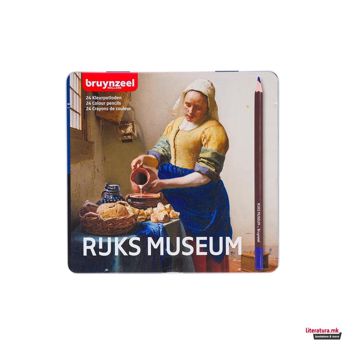 Сет моливи во боја, Bruynzeel, Dutch Masters, The Milkmaid, 24 бои