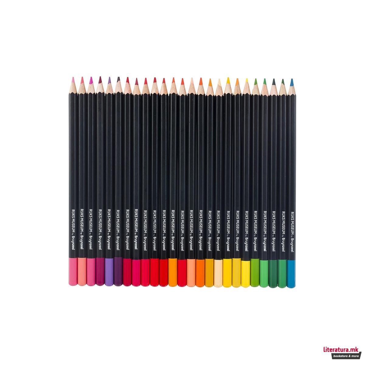 Сет моливи во боја, Bruynzeel, Dutch Masters, The Night Watch, 50 boi 