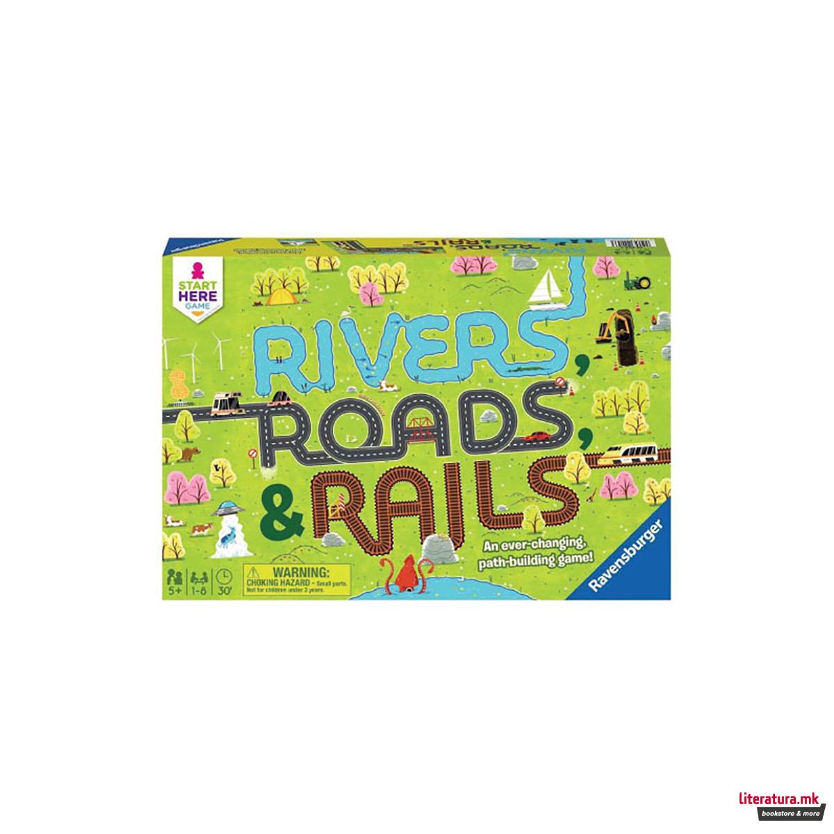 Друштвена игра, Rivers, Roads and Rails 