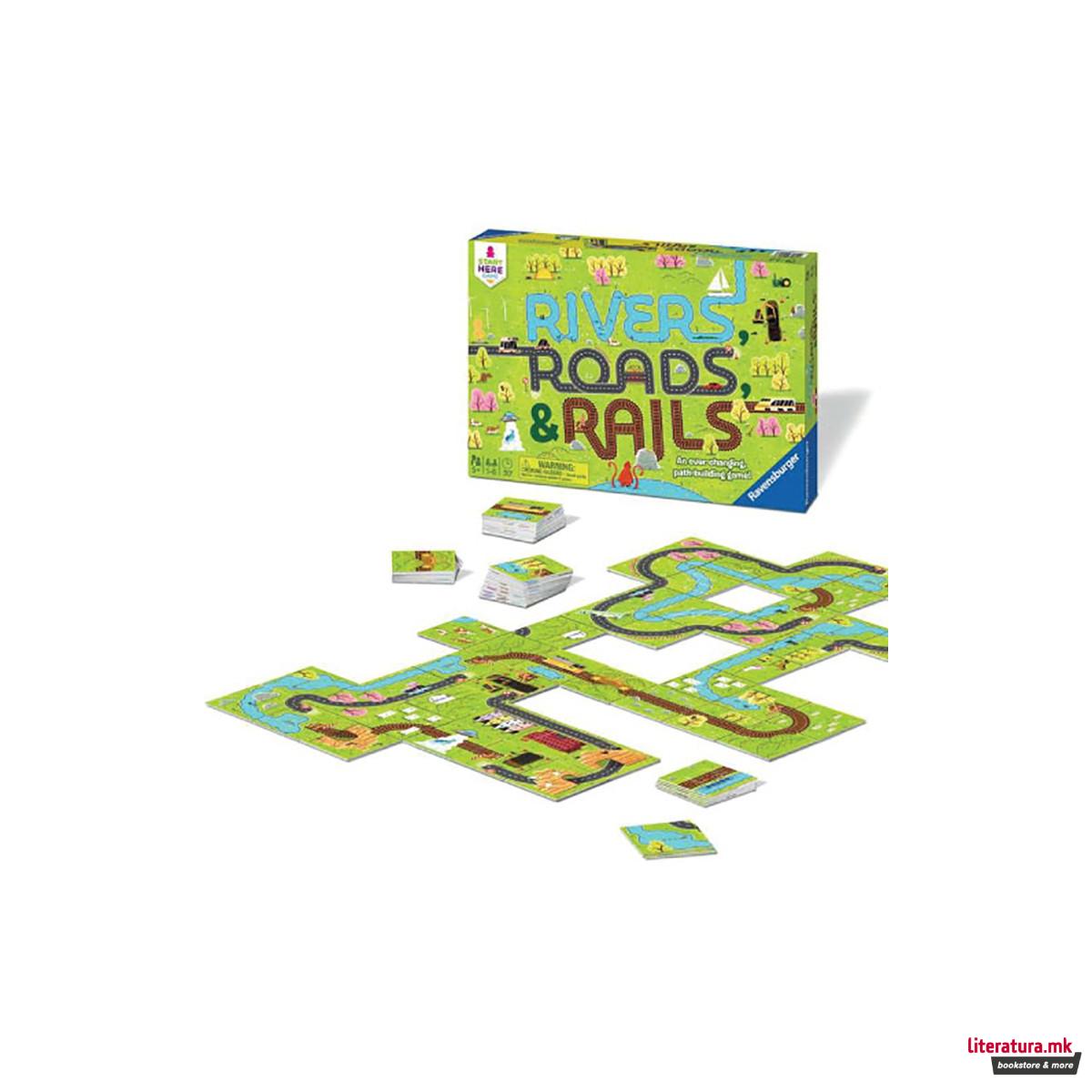 Друштвена игра, Rivers, Roads and Rails 