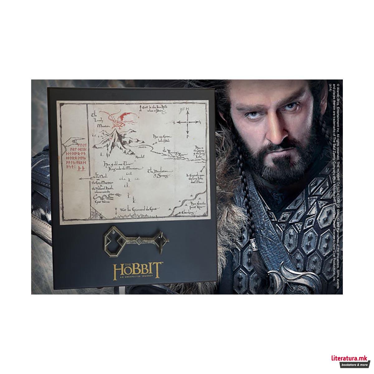 Сет - клуч и мапа, The Hobbit - Thorin's Map & Key 