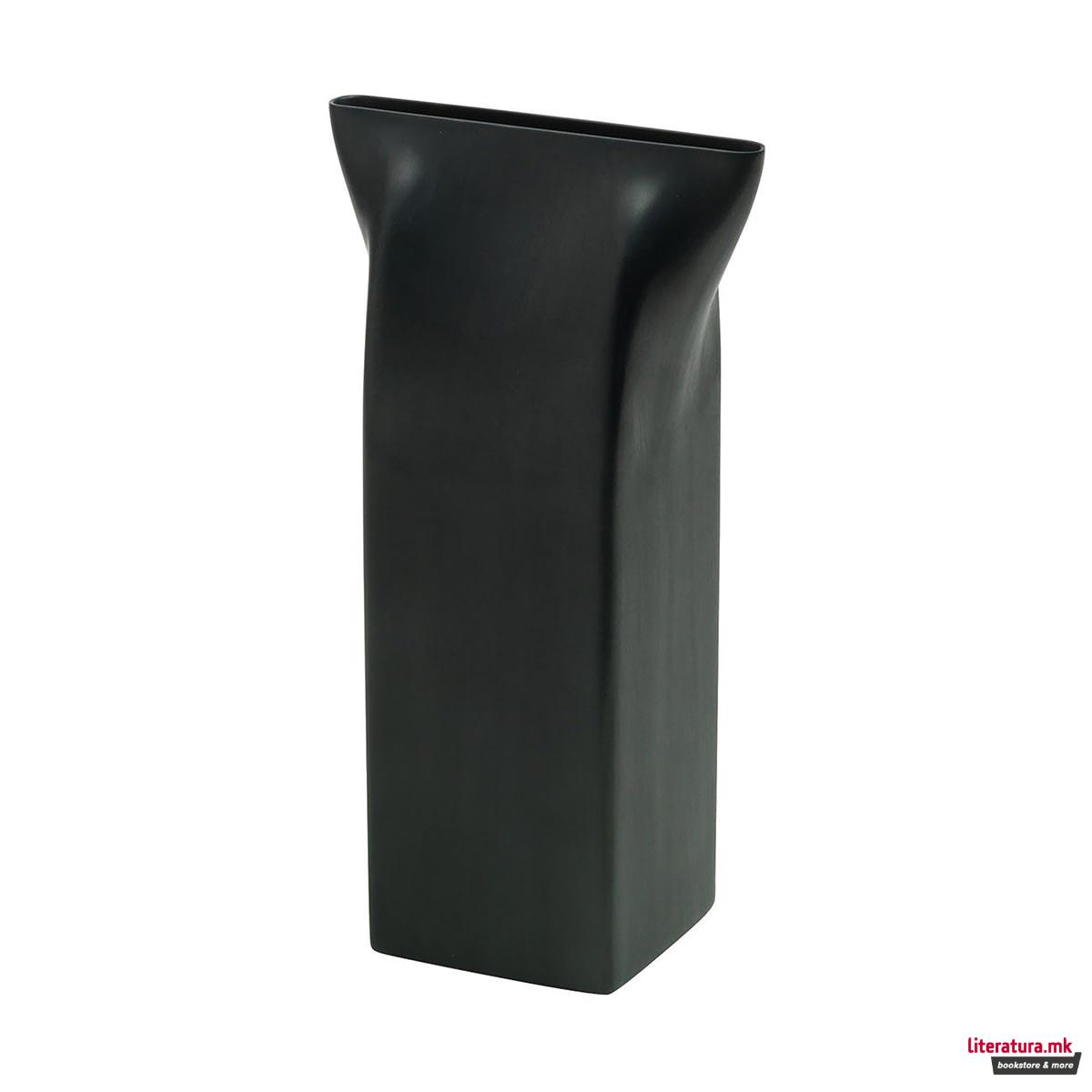 Вазна, Pinch Vase, црнa