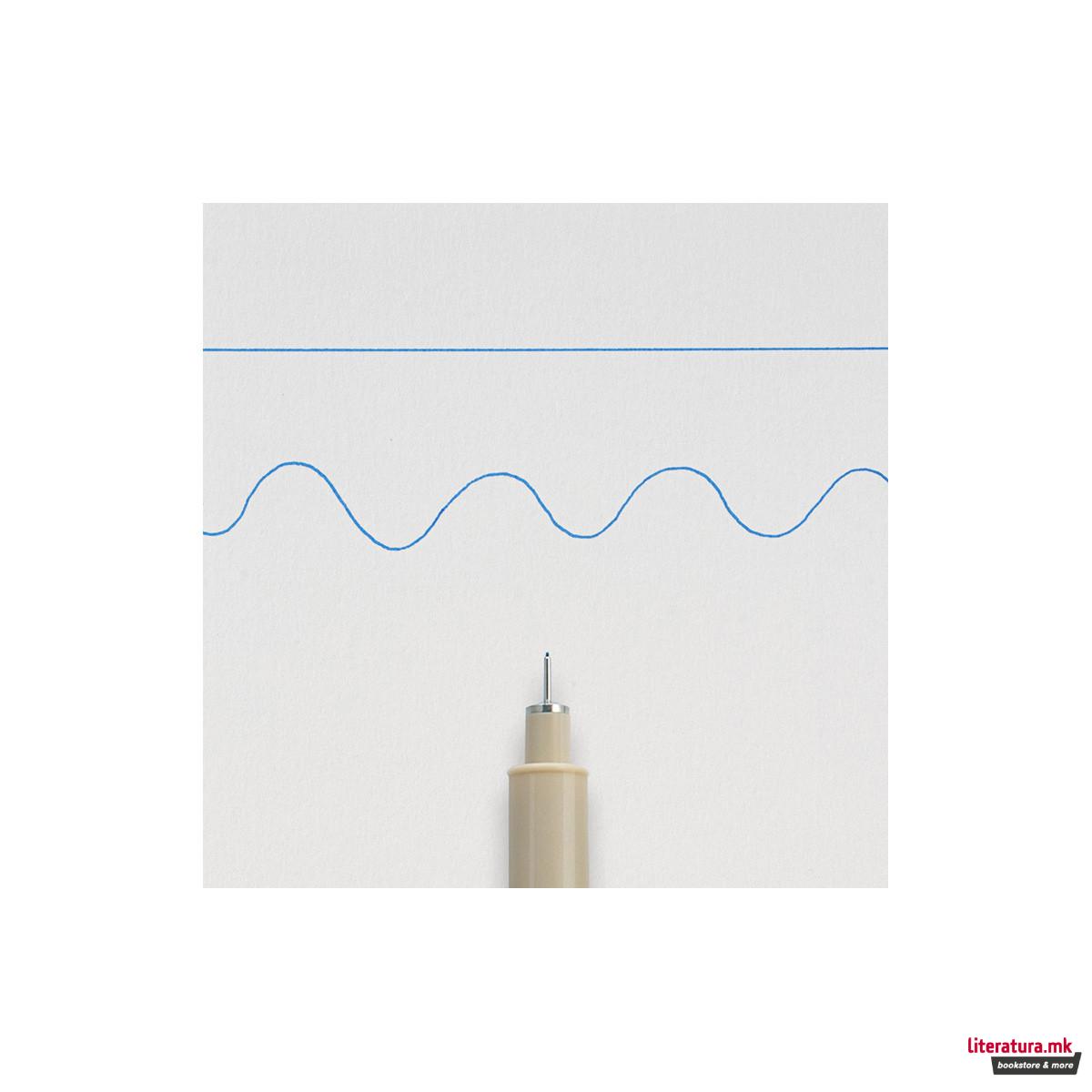 Фајнлајнер, Sakura, Pigma Micron 005, 0.2 мм, син 