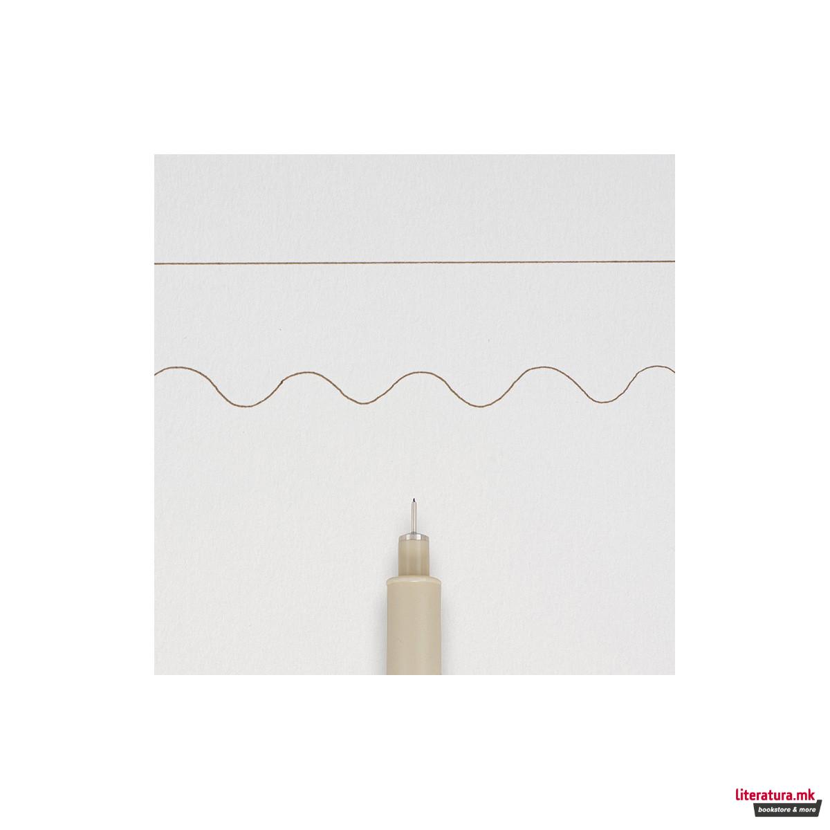 Фајнлајнер, Sakura, Pigma Micron 003, 0.15 мм, сепиа 